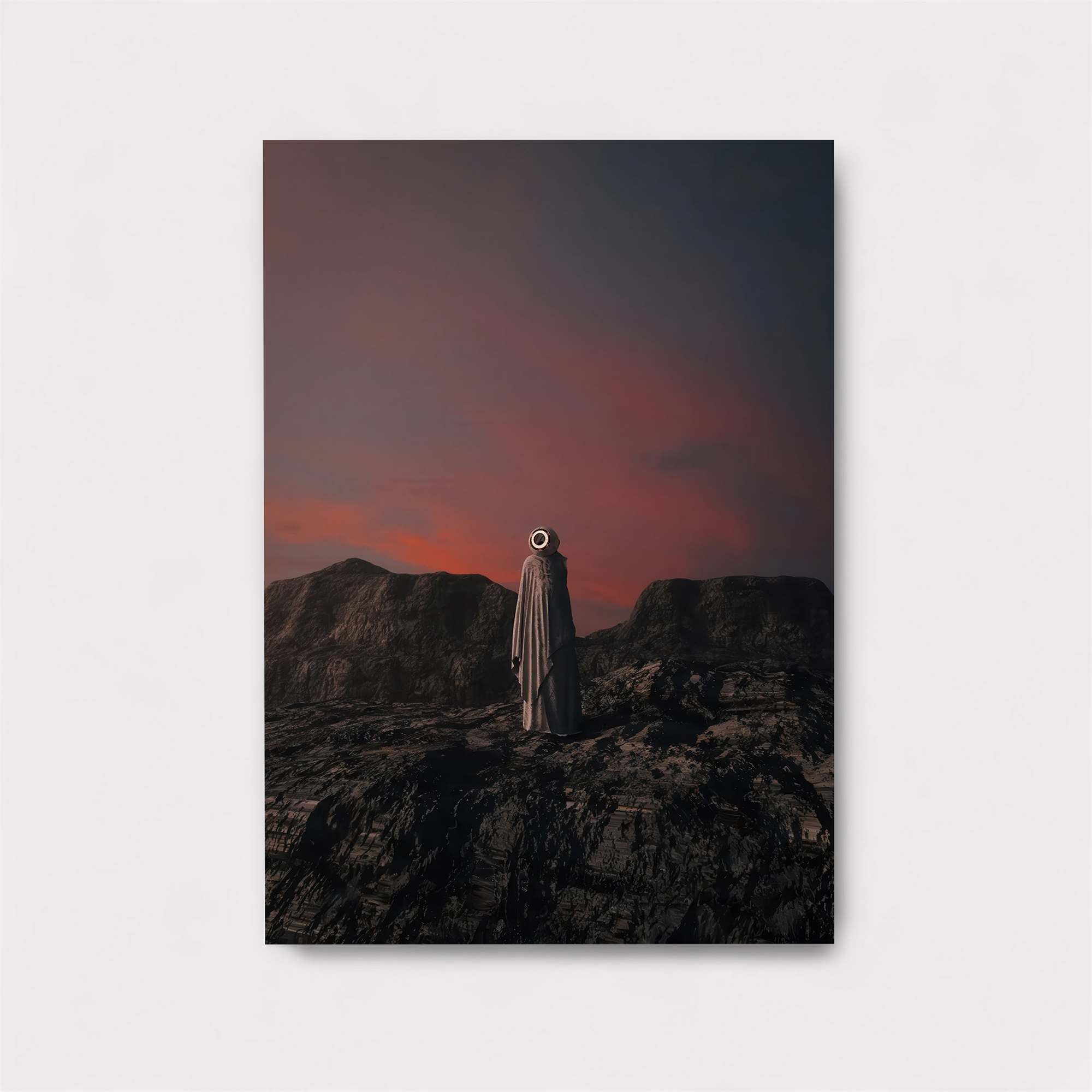 Statue Solitude Safe Wall Magnetic / M