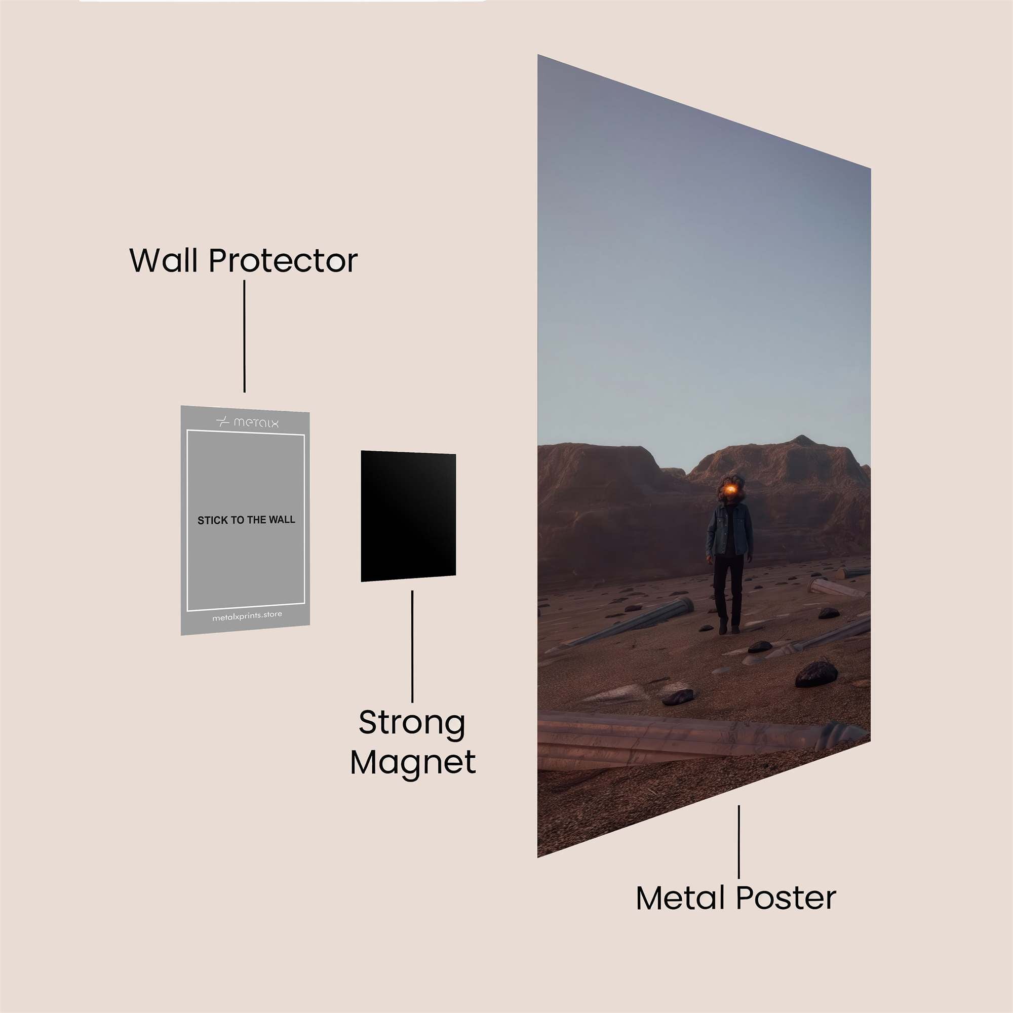 Explorer Serene Safe Wall Magnetic / M