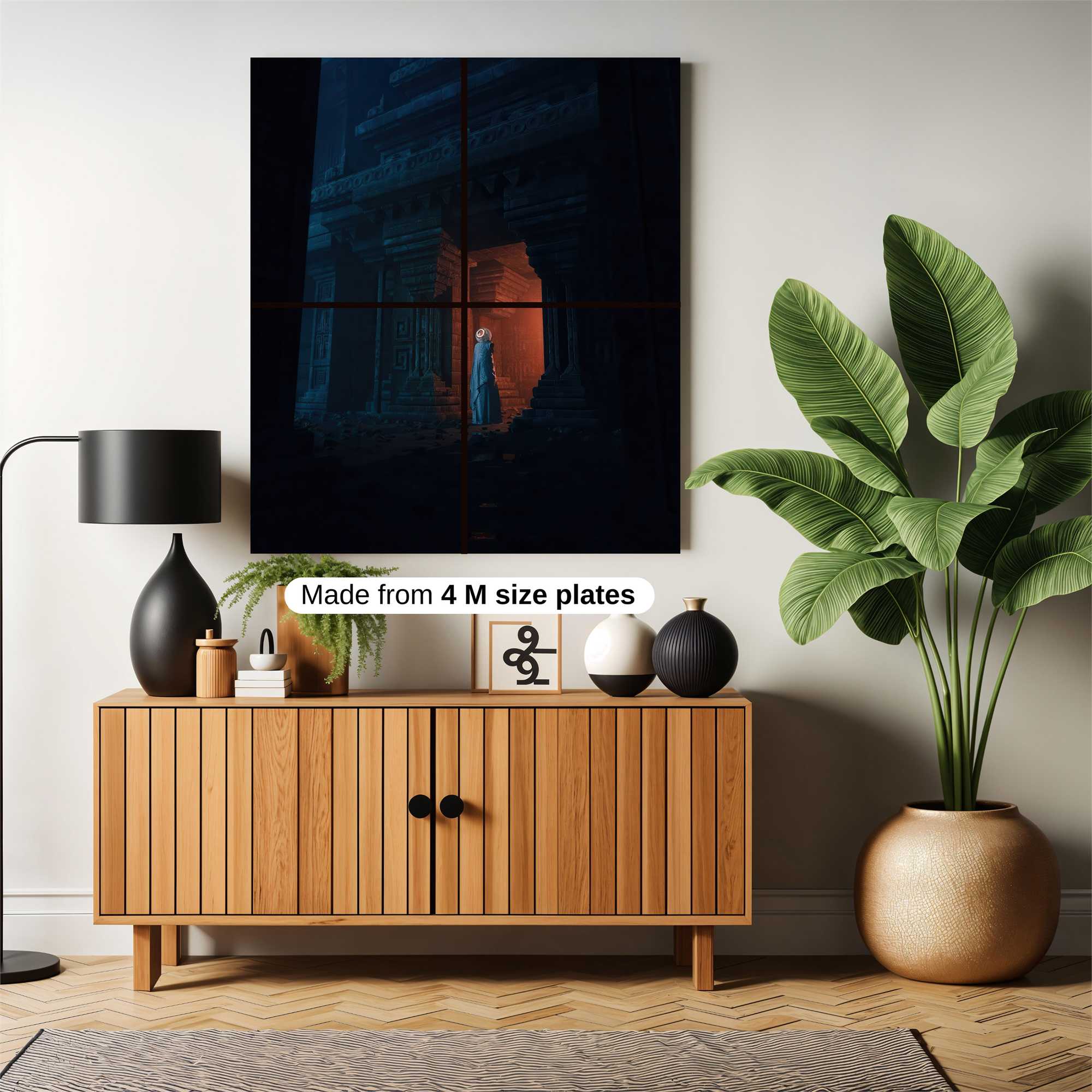 Temple Mystery Safe Wall Magnetic / M