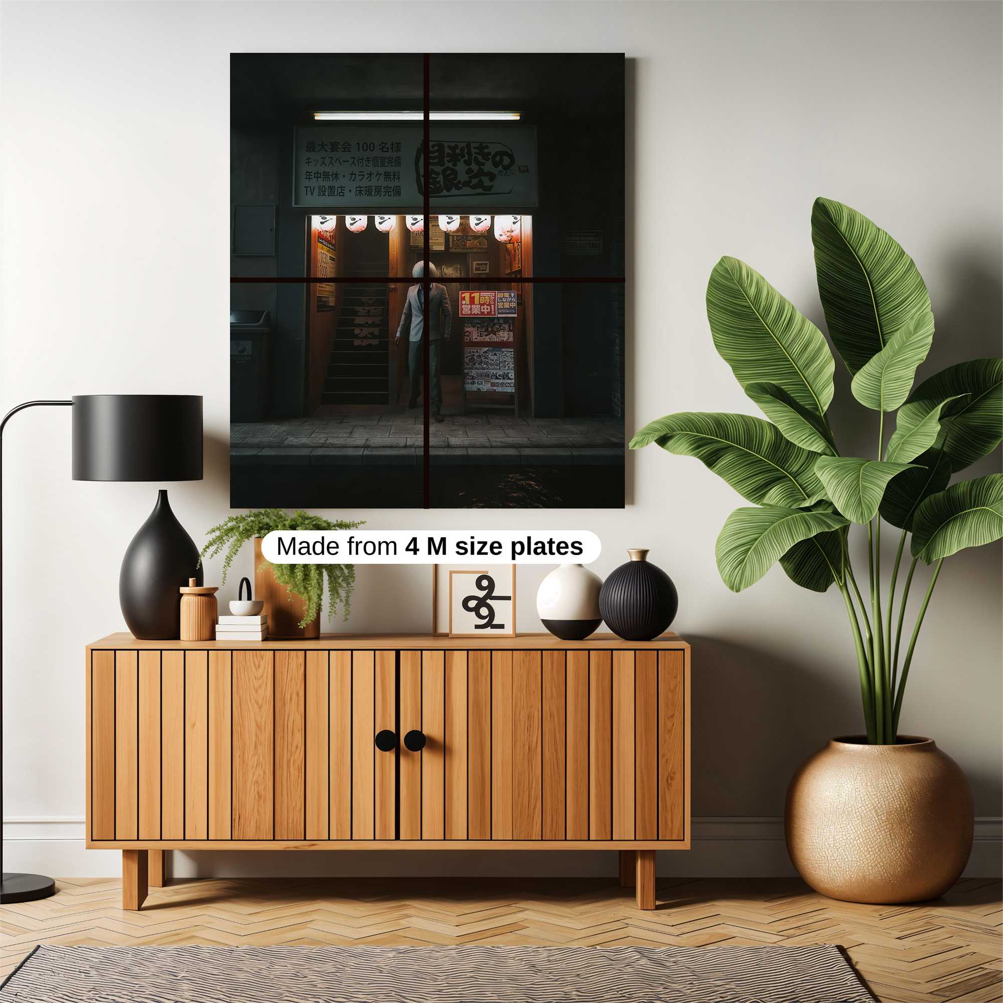 Neon Descent Safe Wall Magnetic / M