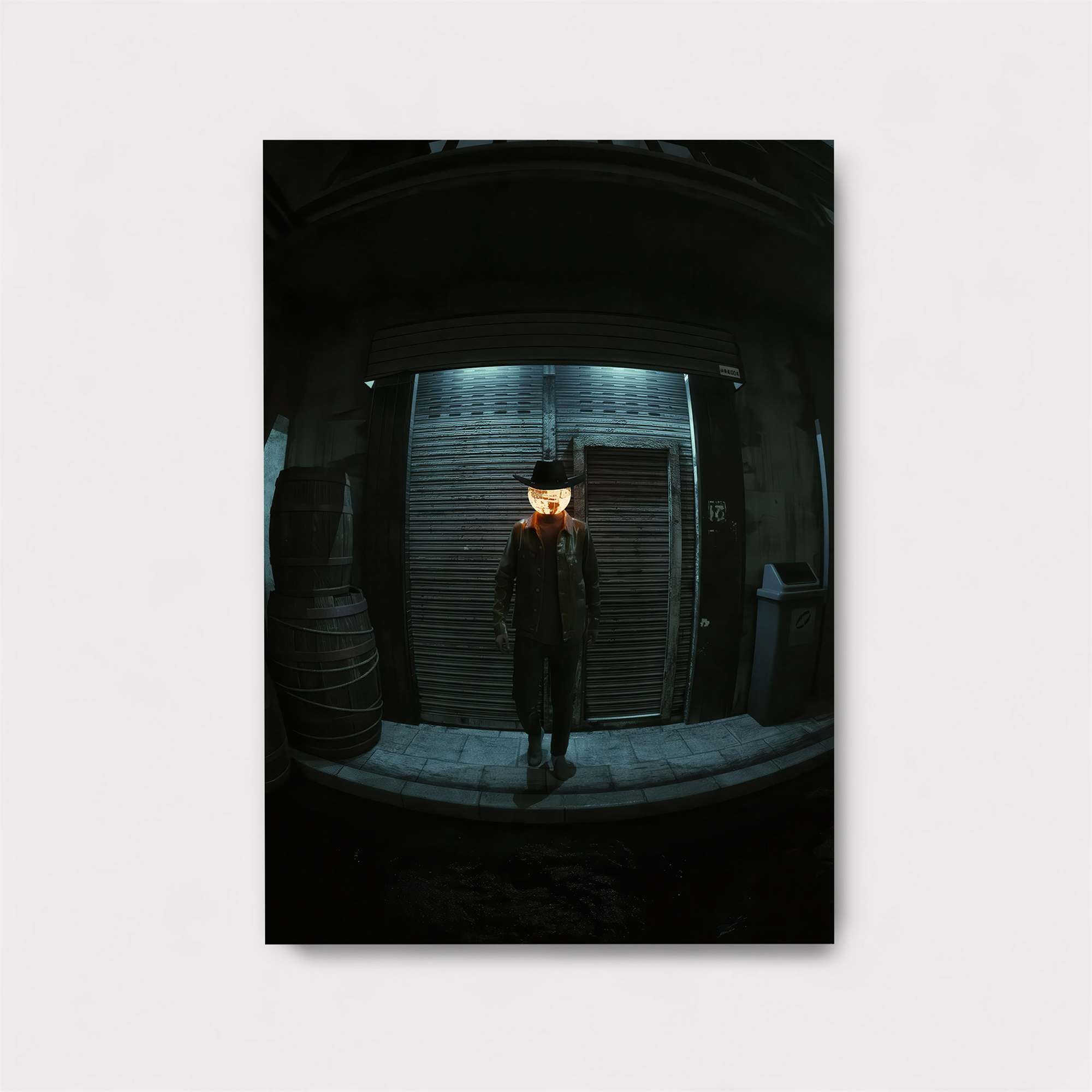 Cowboy Mystery Safe Wall Magnetic / M