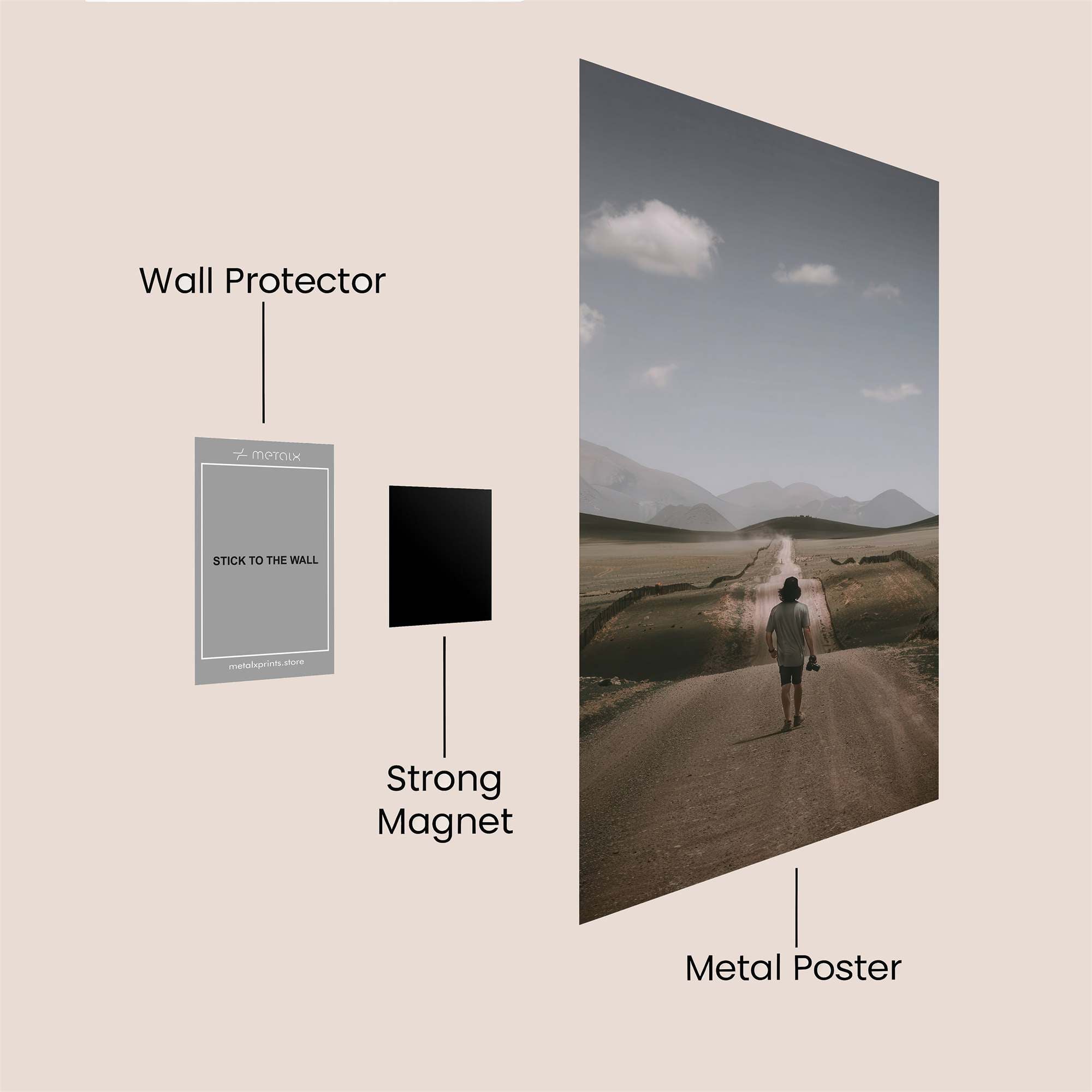 Journey Serenity Safe Wall Magnetic / M