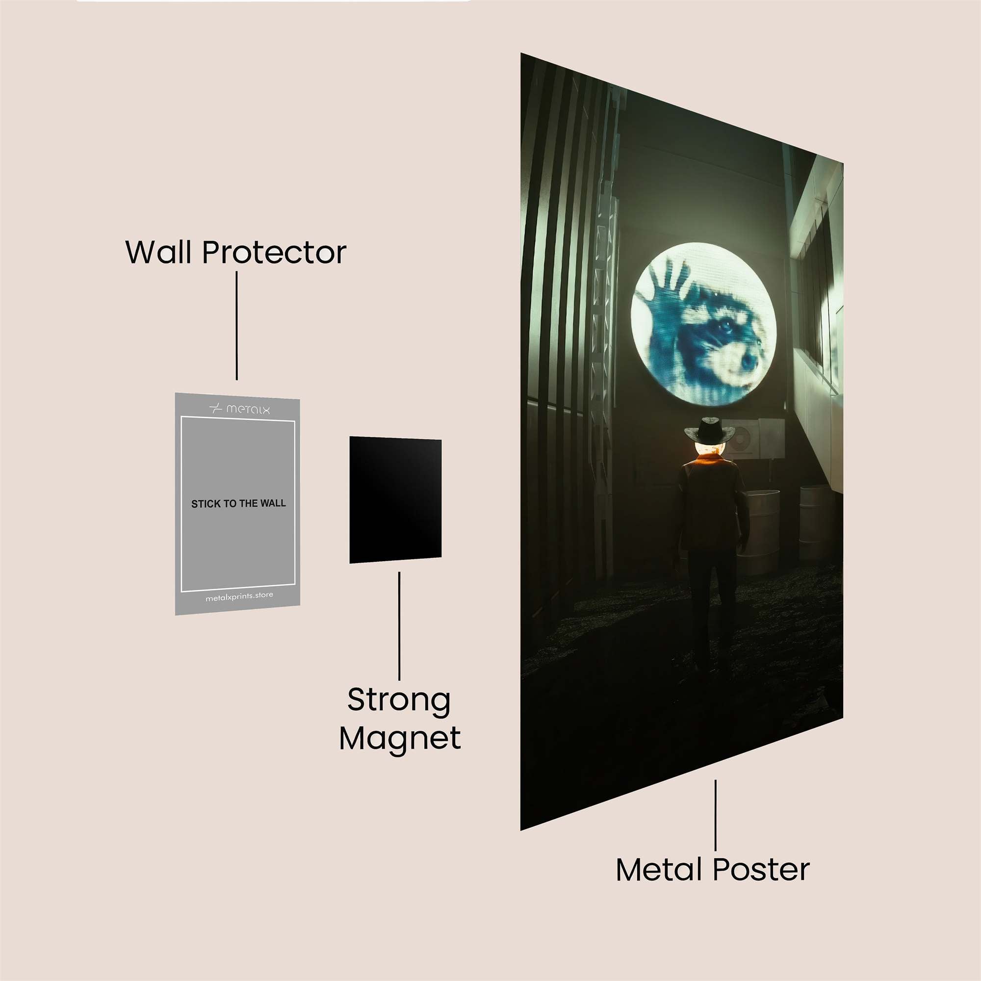 Shadow Dream Safe Wall Magnetic / M