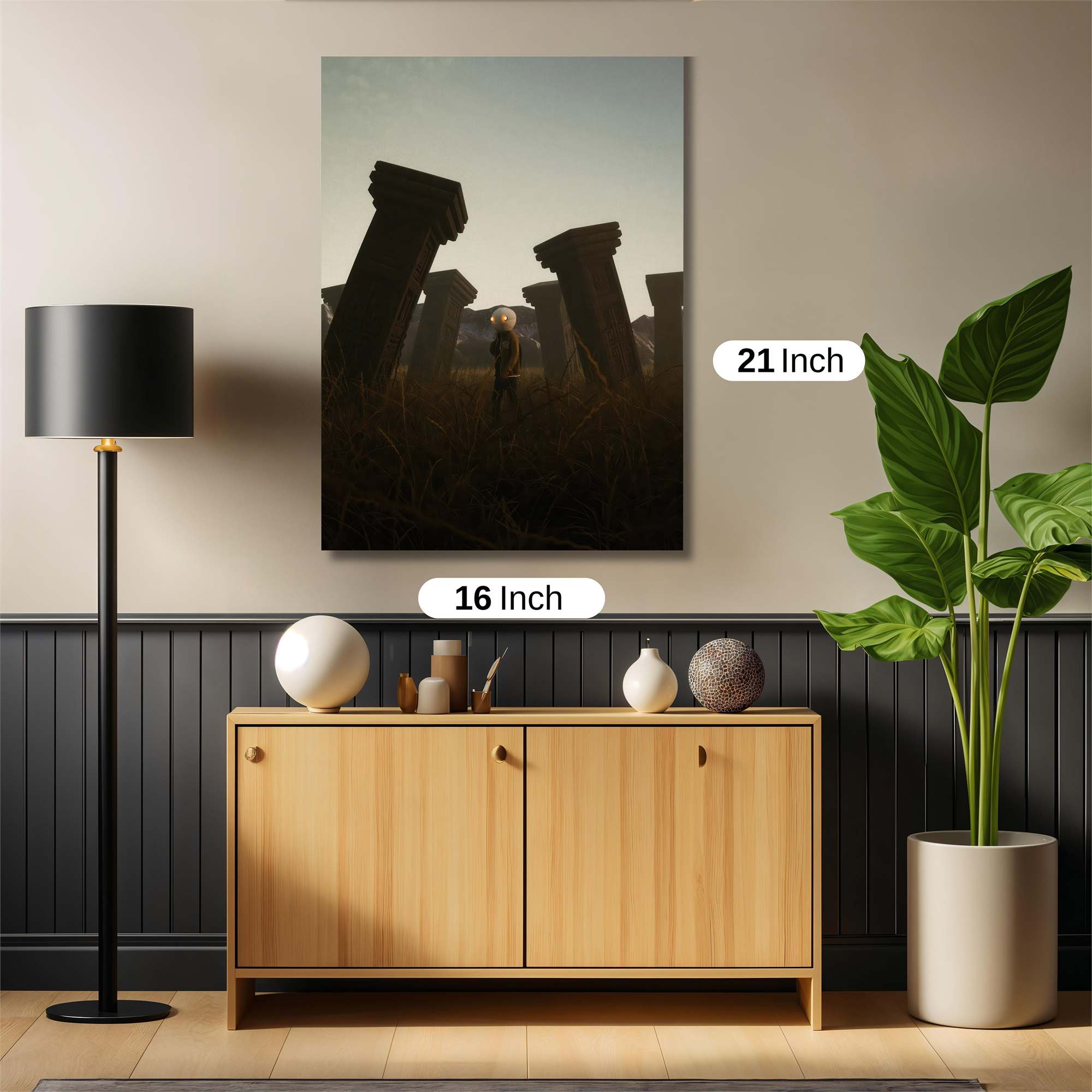 Ruins Enigma Safe Wall Magnetic / M