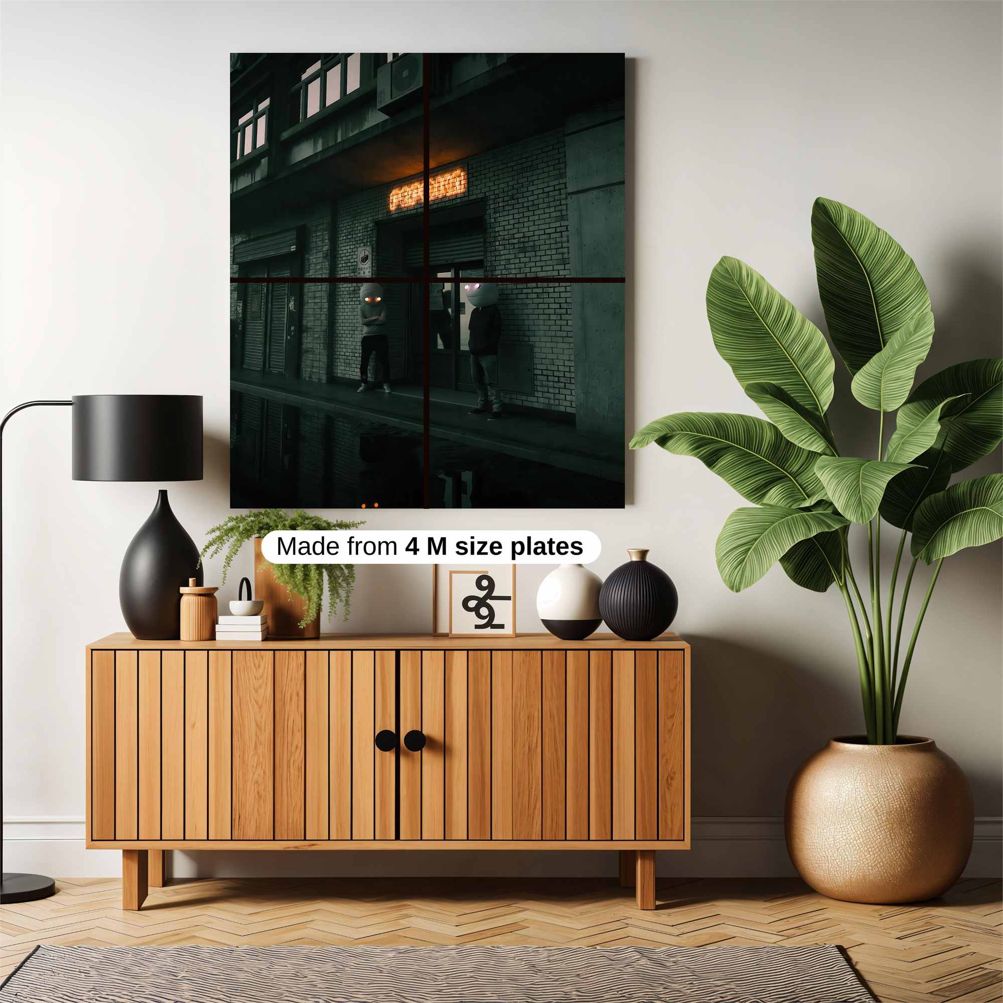 Alien Eerie Safe Wall Magnetic / M