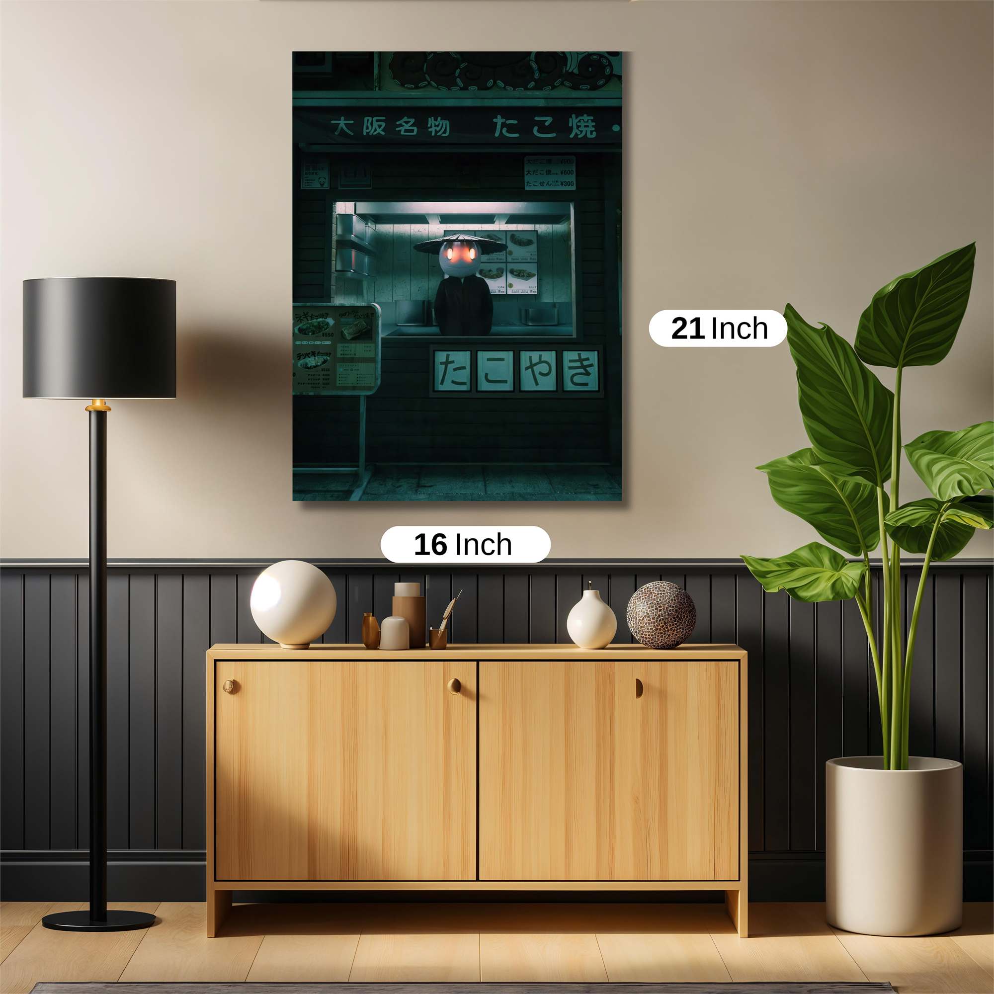 Ghostly Eatery Safe Wall Magnetic / M