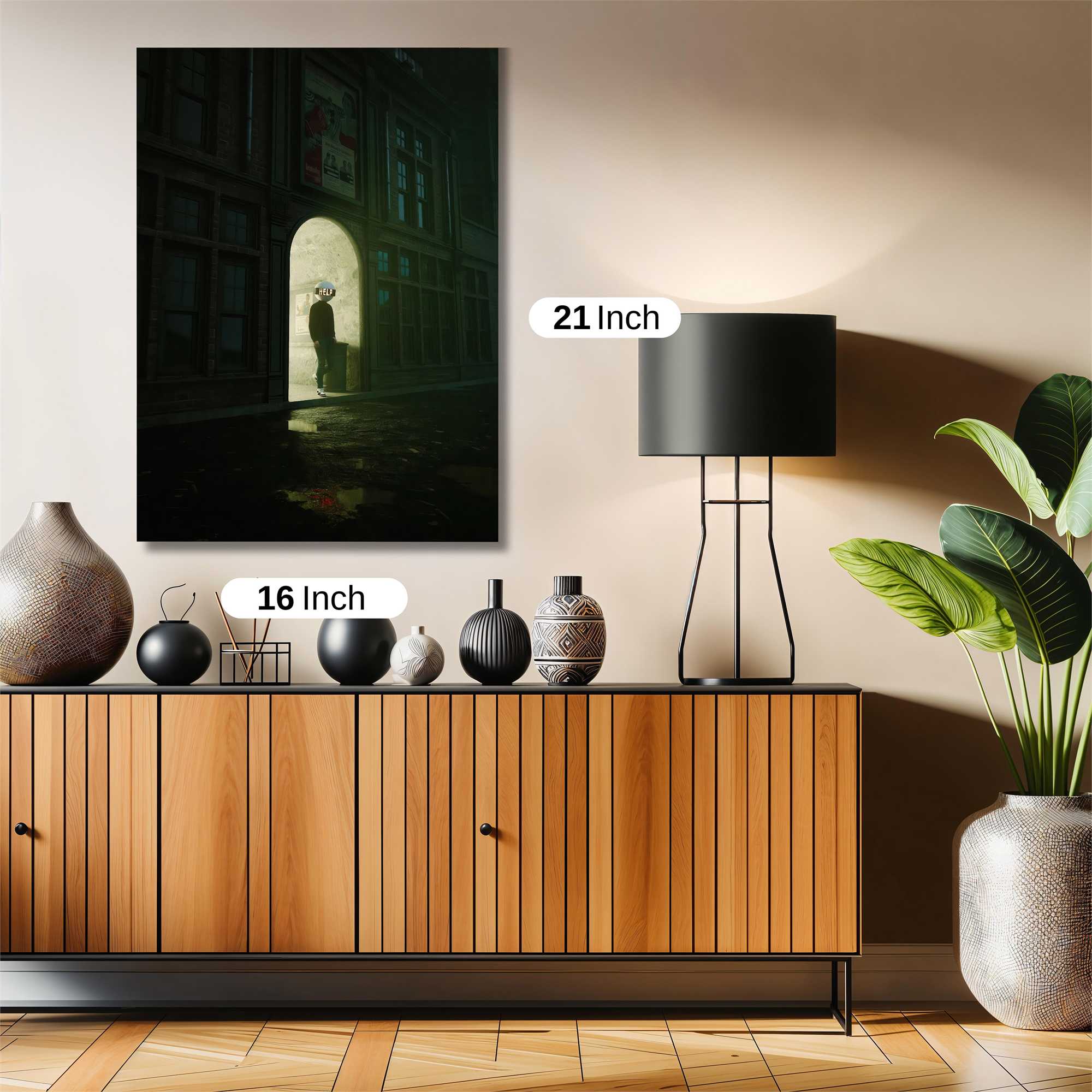 Silhouette Mystery Safe Wall Magnetic / M