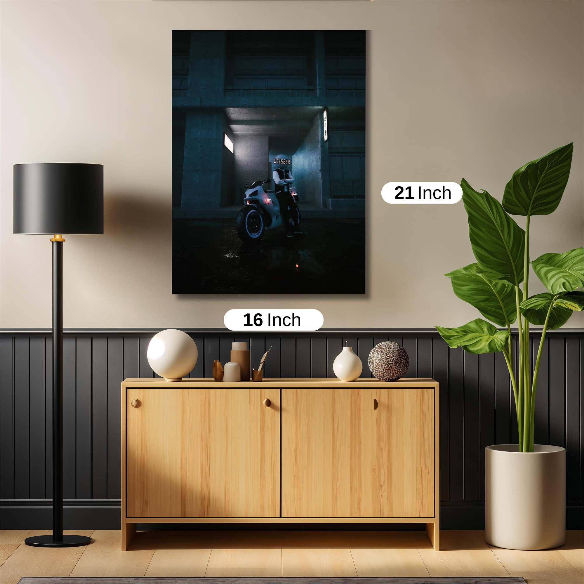 Rider Gloom Safe Wall Magnetic / M