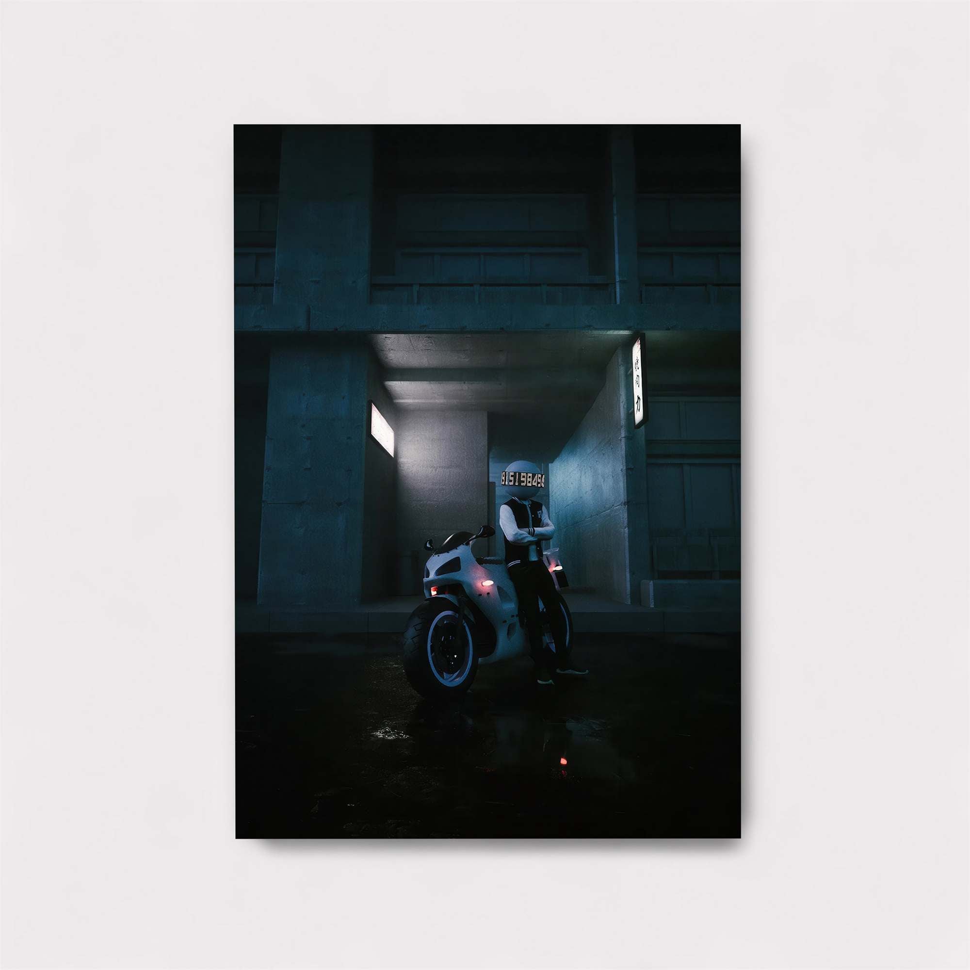 Rider Gloom Safe Wall Magnetic / M