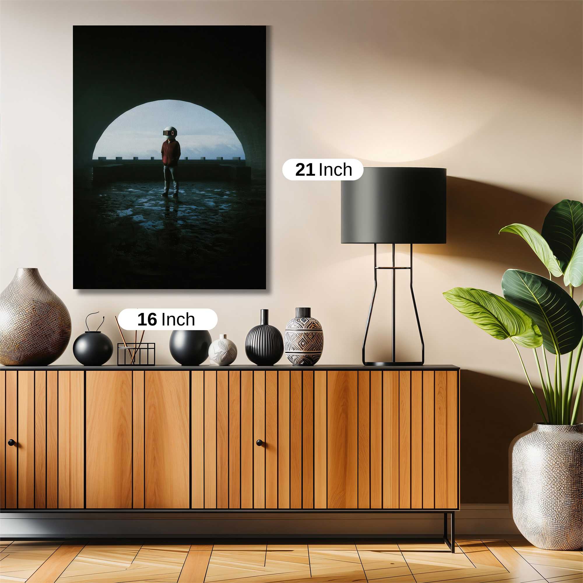 Tunnel Tranquil Safe Wall Magnetic / M