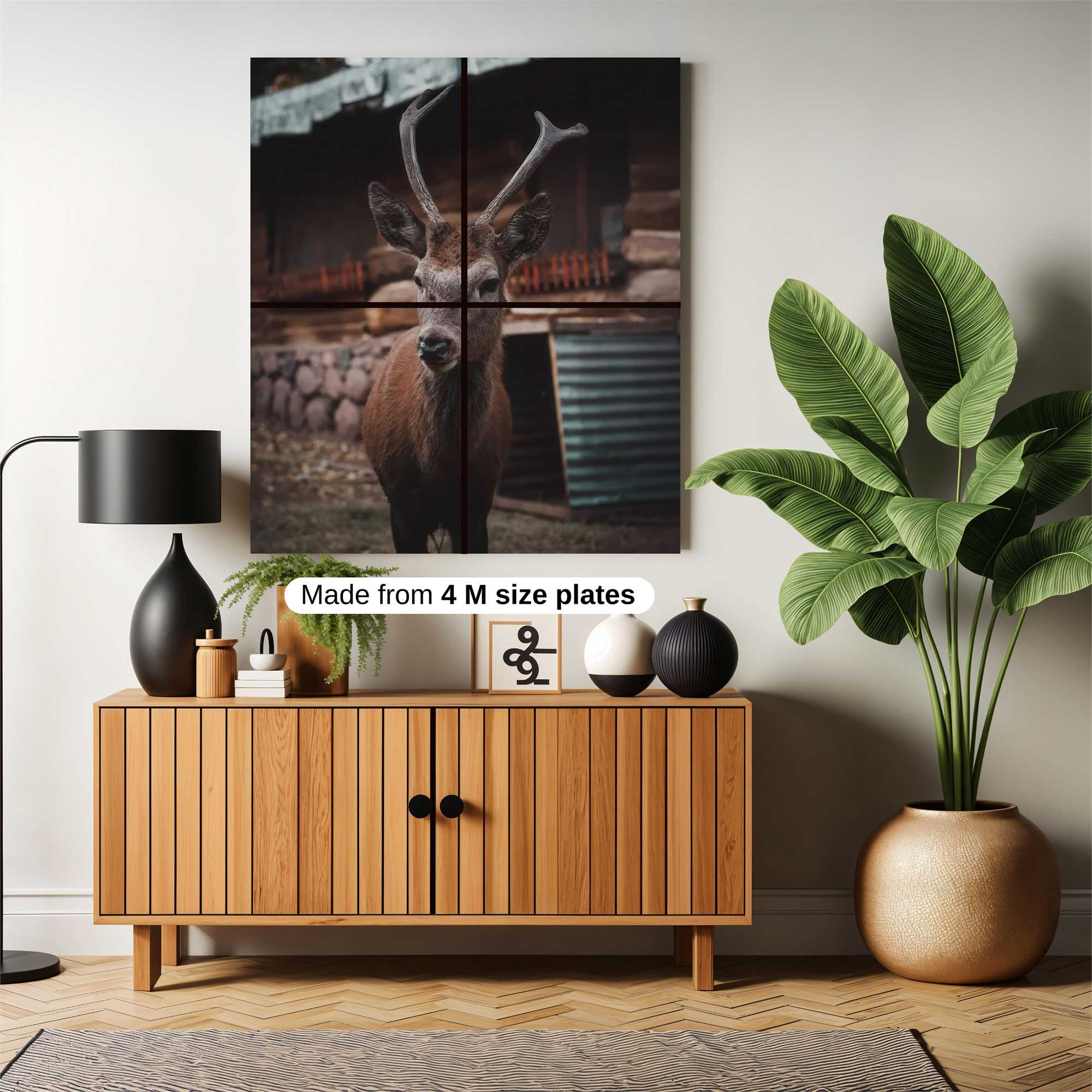 Deer Serenity Safe Wall Magnetic / M