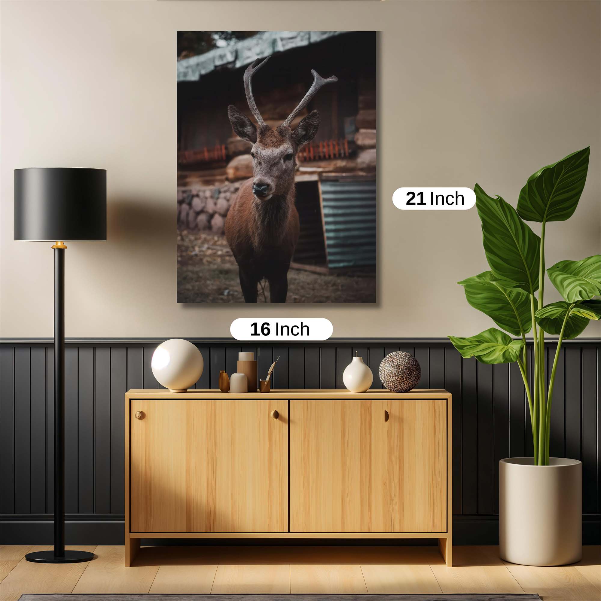Deer Serenity Safe Wall Magnetic / M