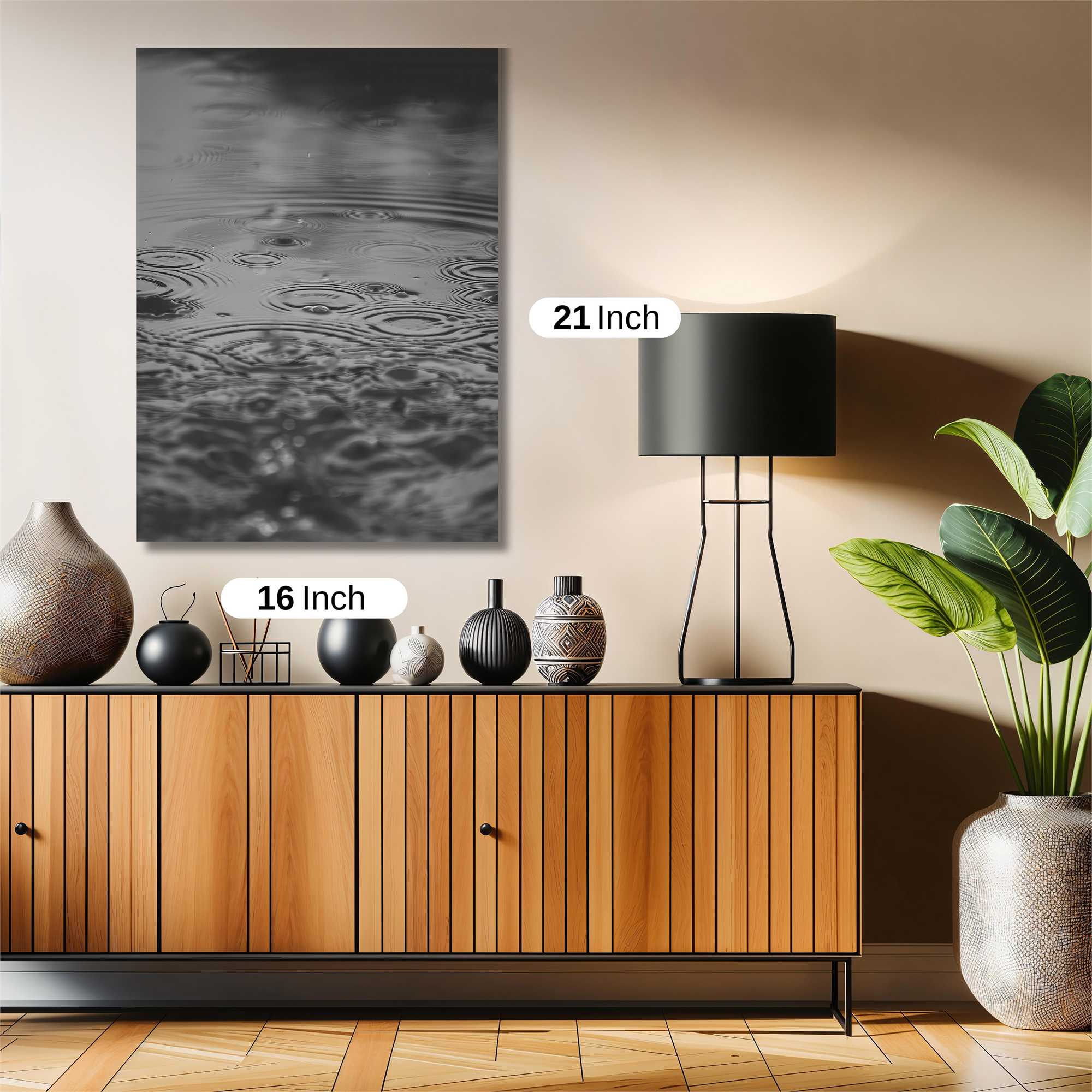 Rain Whispers Safe Wall Magnetic / M