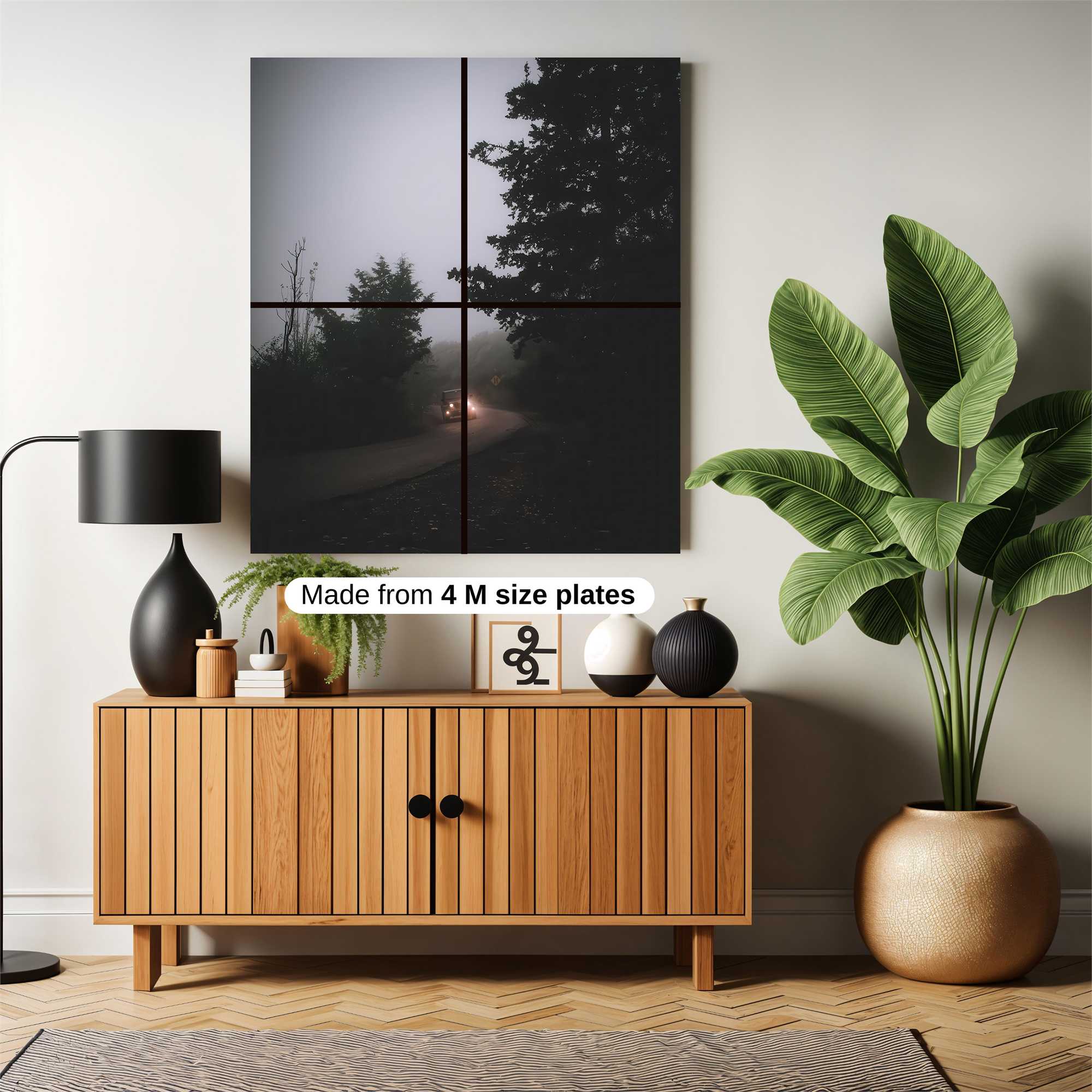 Foggy Journey Safe Wall Magnetic / M