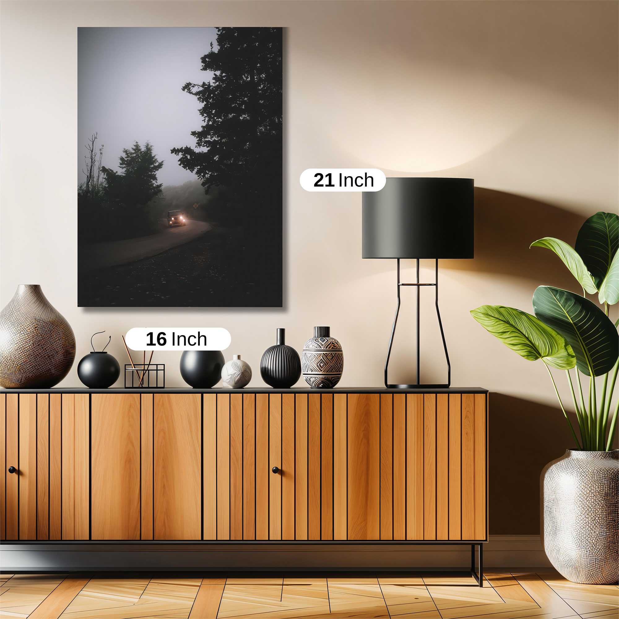 Foggy Journey Safe Wall Magnetic / M