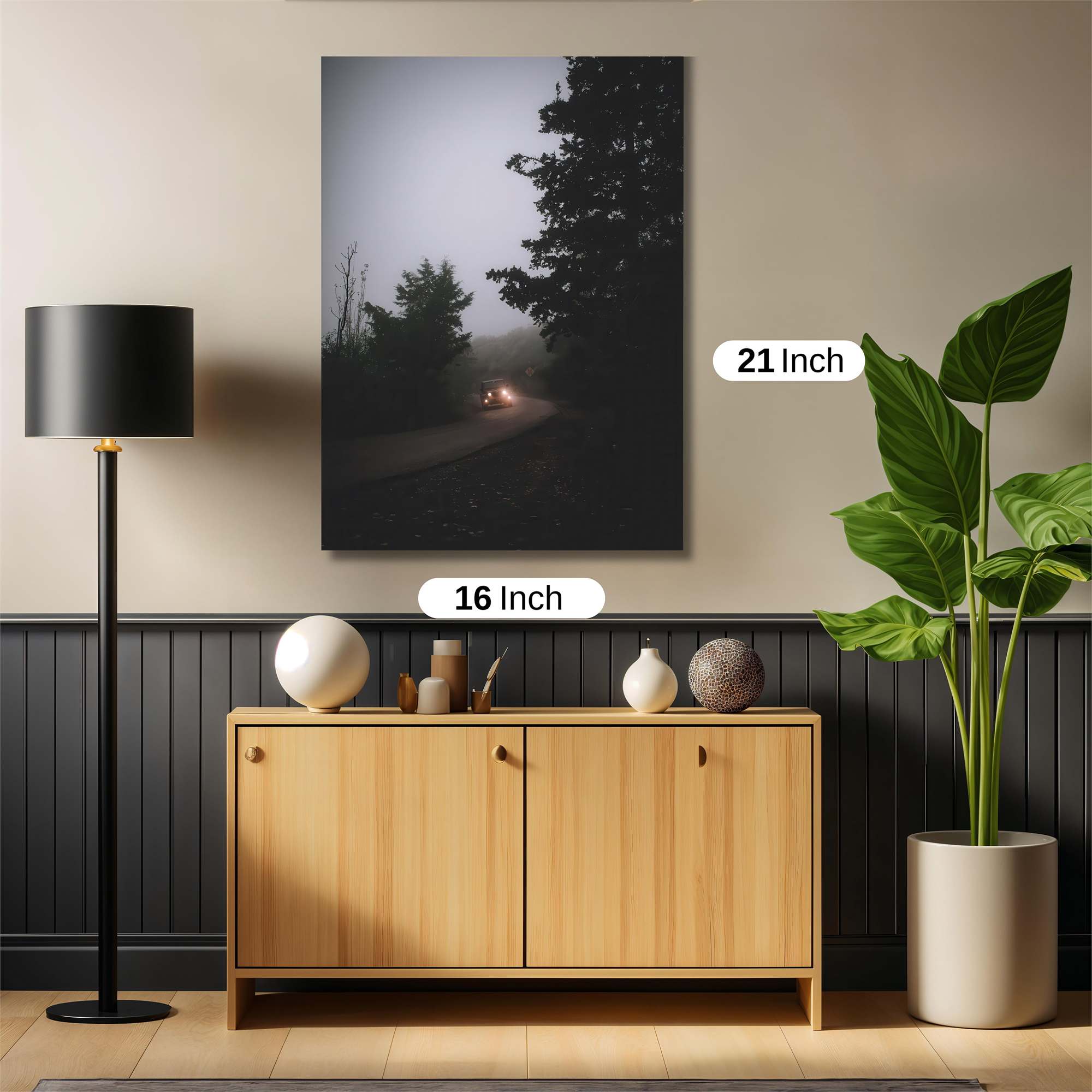 Foggy Journey Safe Wall Magnetic / M