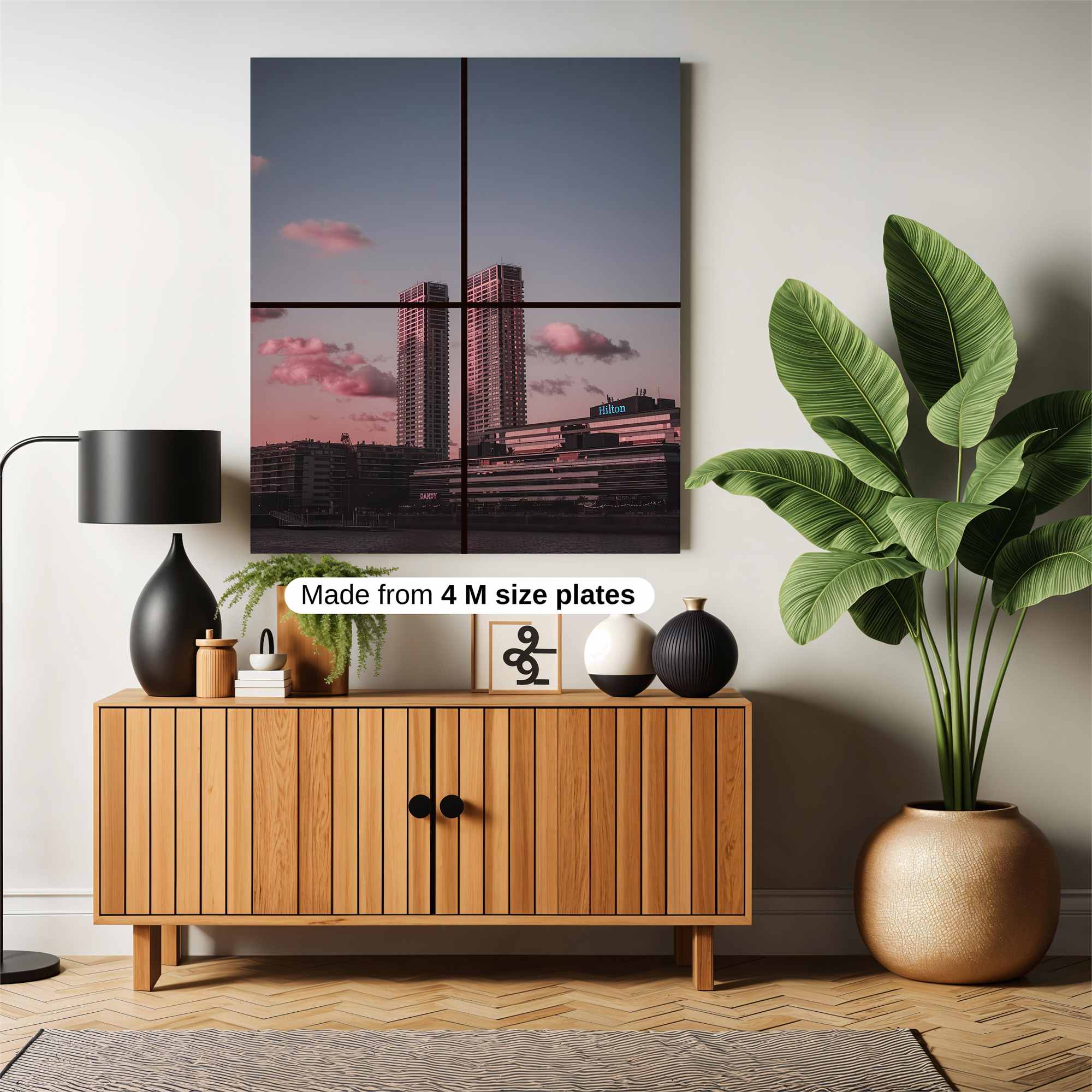 Skyline Serenity Safe Wall Magnetic / M