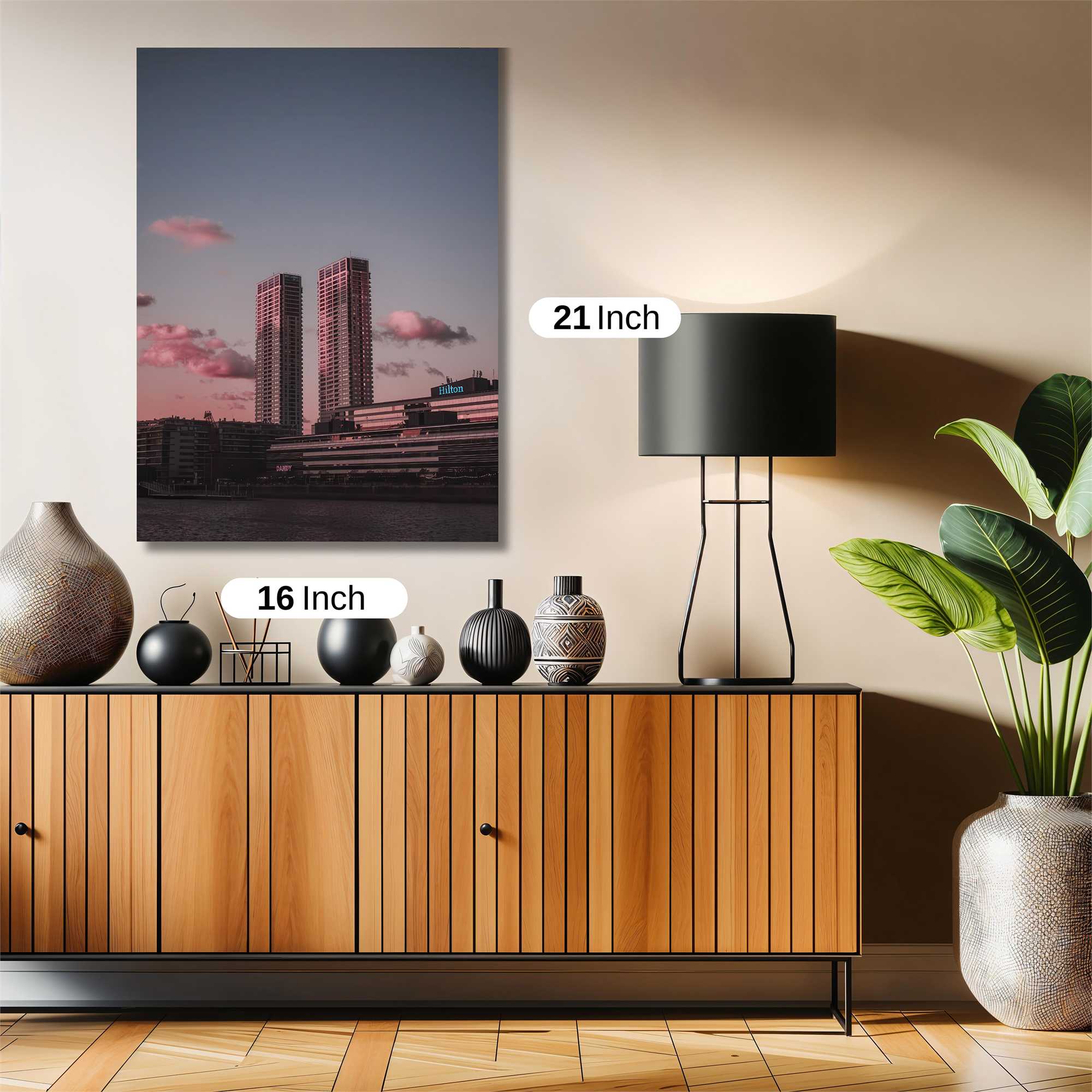 Skyline Serenity Safe Wall Magnetic / M