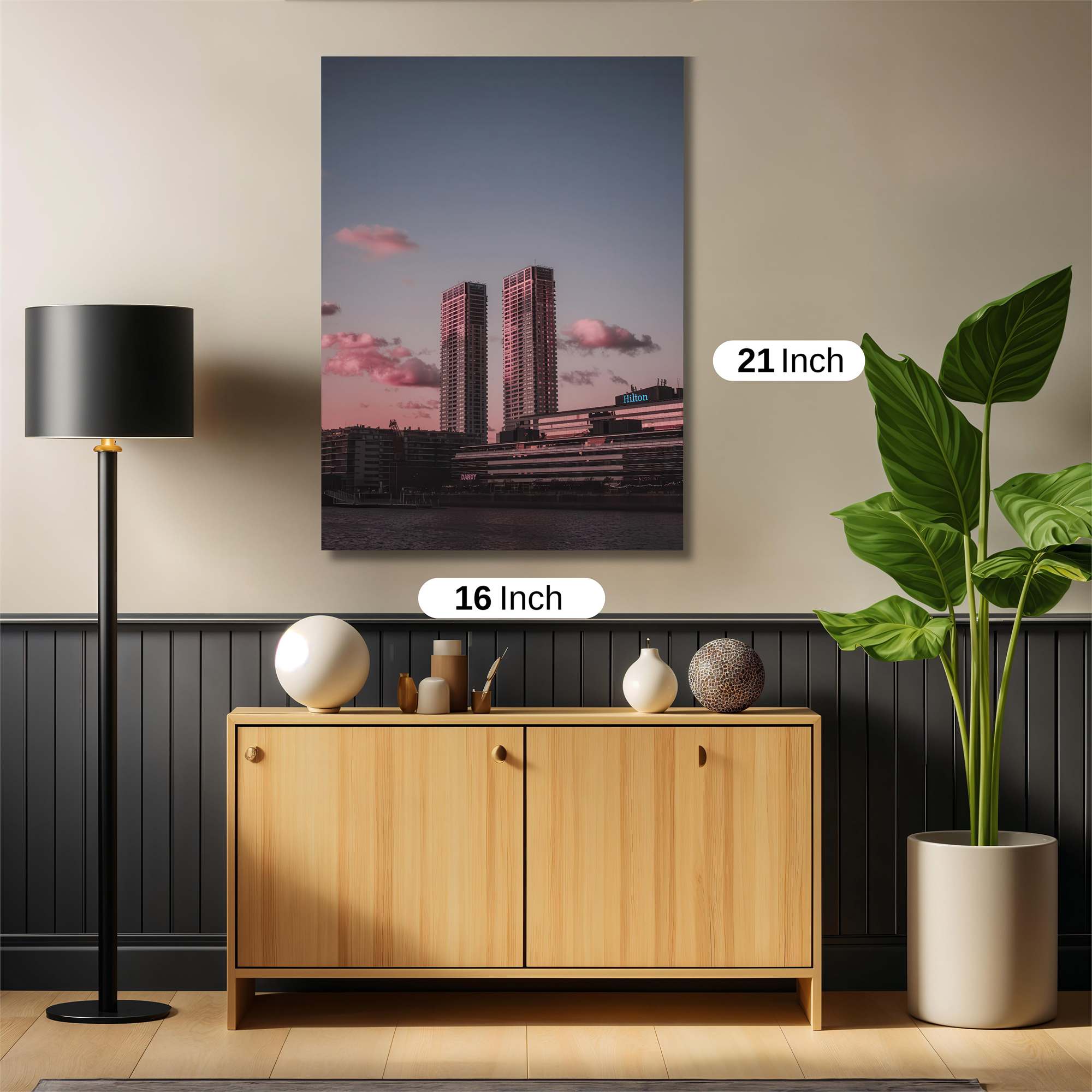 Skyline Serenity Safe Wall Magnetic / M