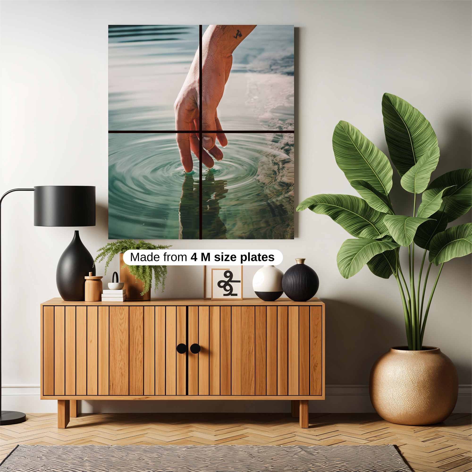 Hand Serenity Safe Wall Magnetic / M