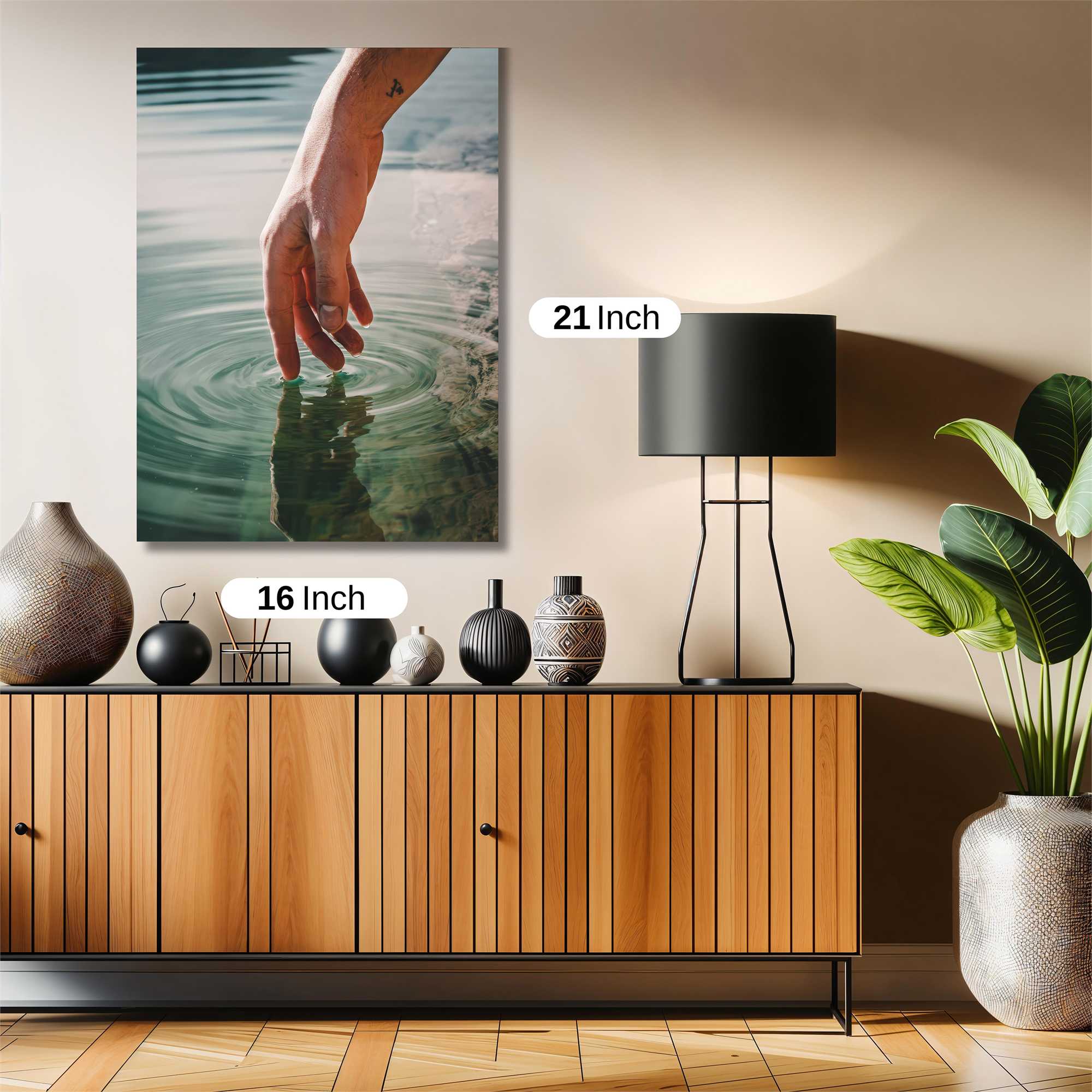 Hand Serenity Safe Wall Magnetic / M