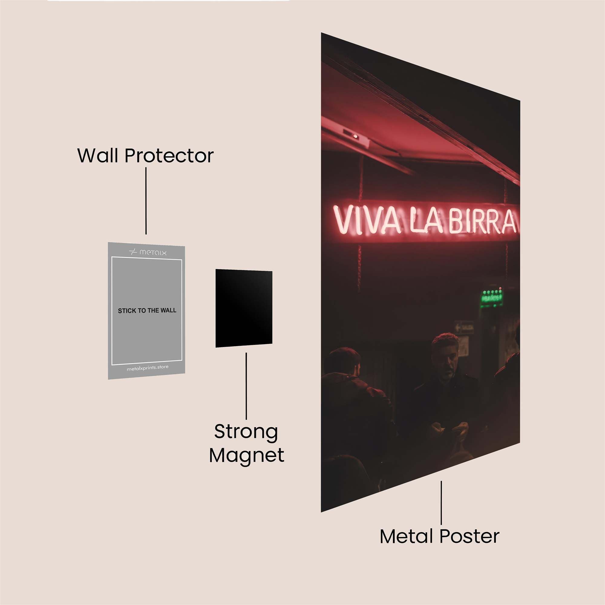Birra Bliss Safe Wall Magnetic / M