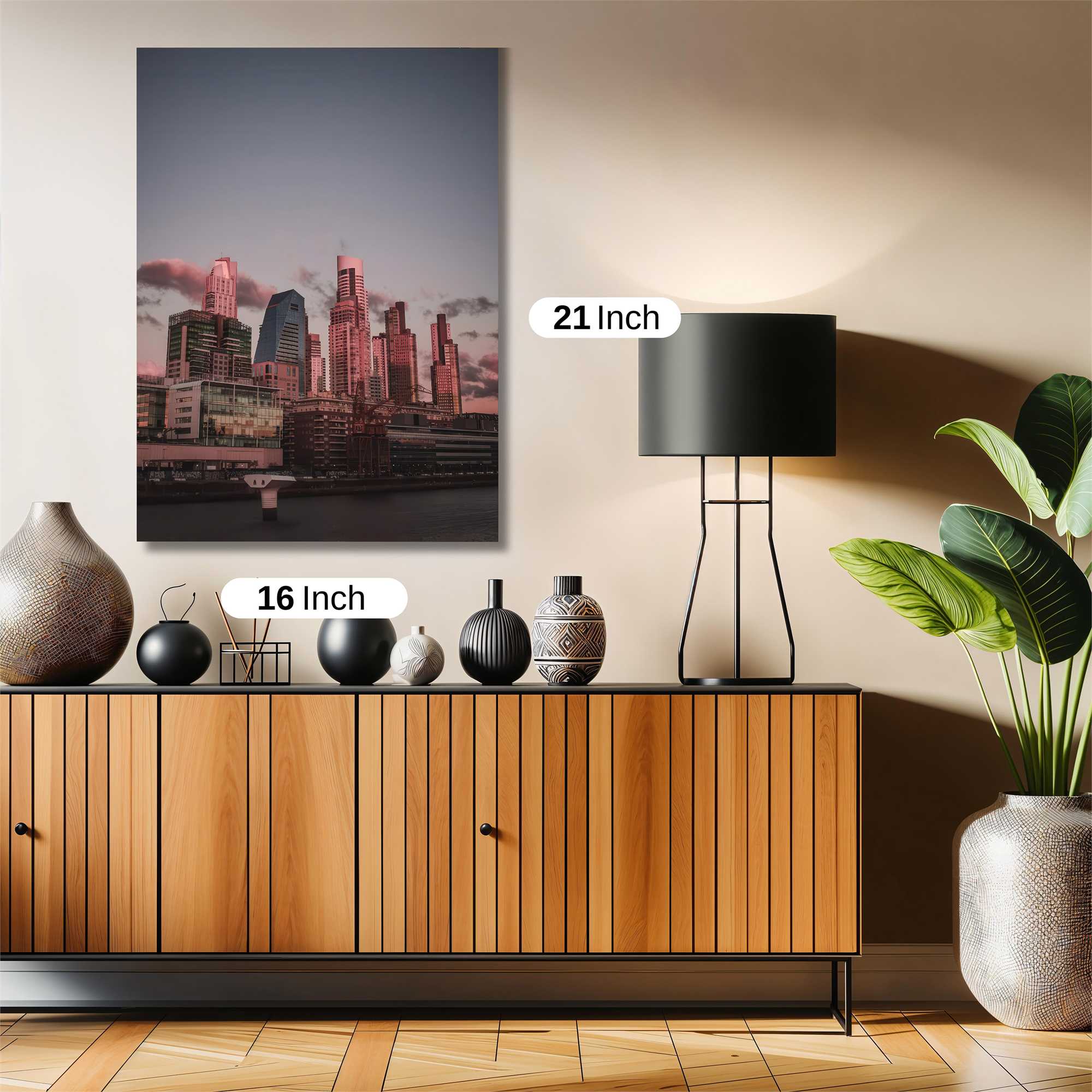 City Twilight Safe Wall Magnetic / M