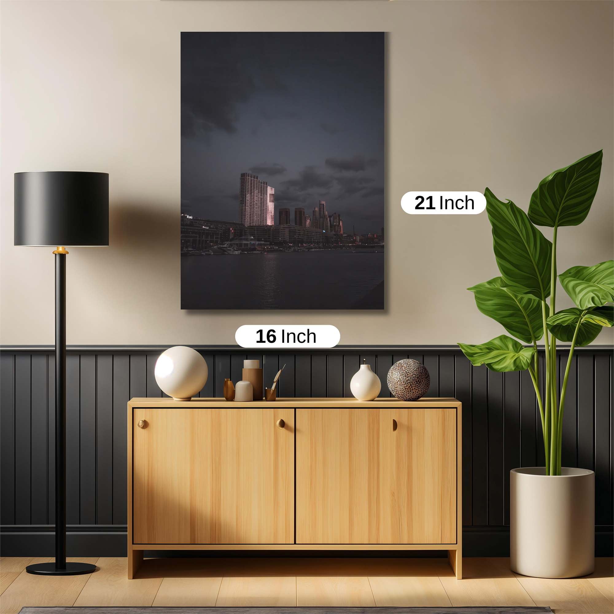 Skyline Whisper Safe Wall Magnetic / M