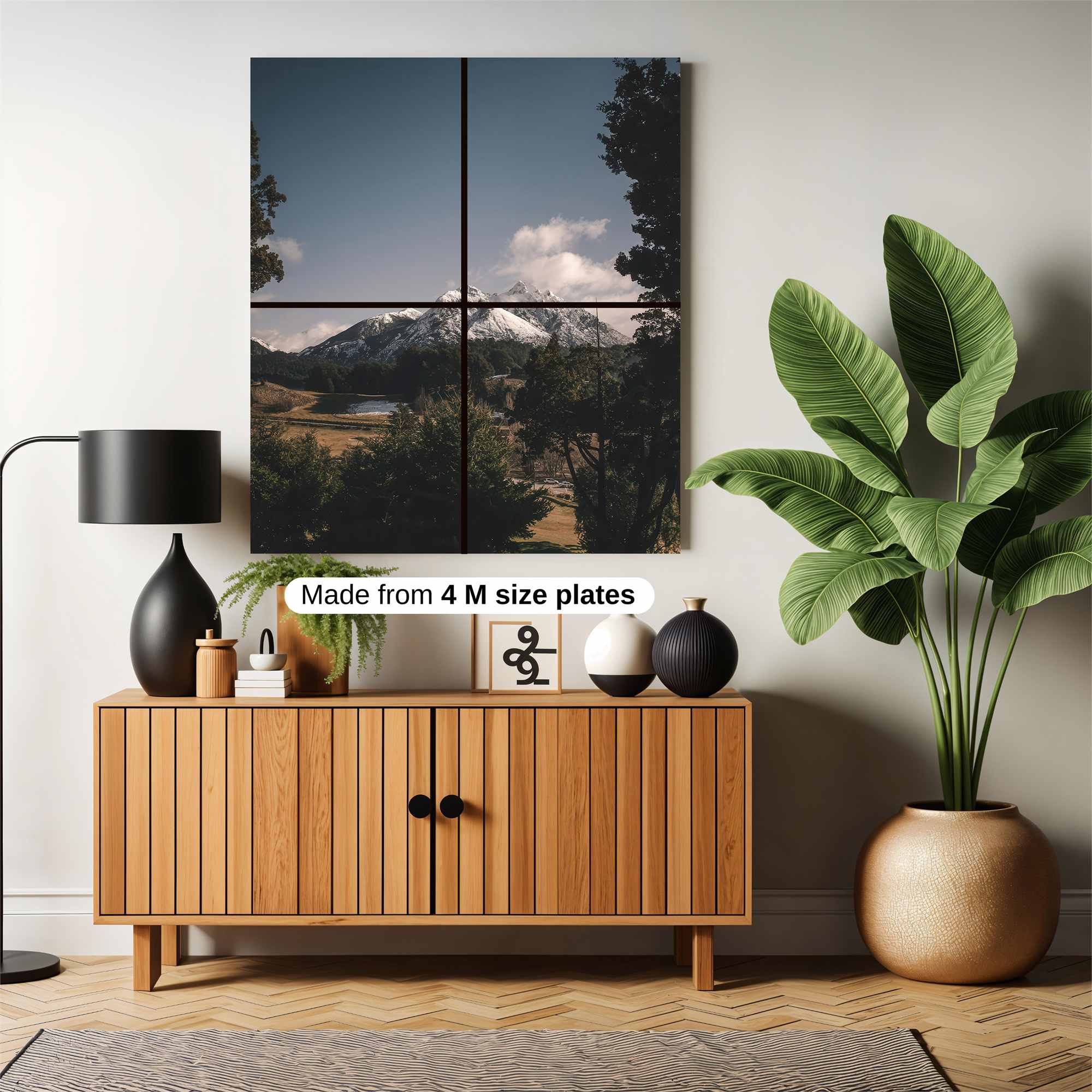 Mountain Serenity Safe Wall Magnetic / M