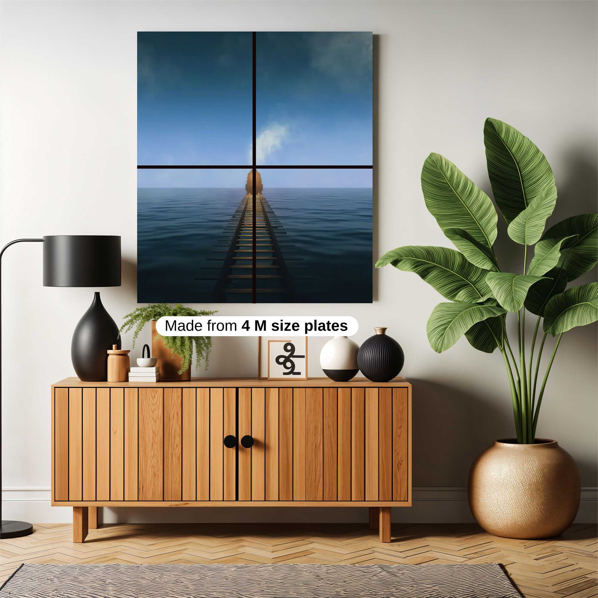 Train Solitude Safe Wall Magnetic / M