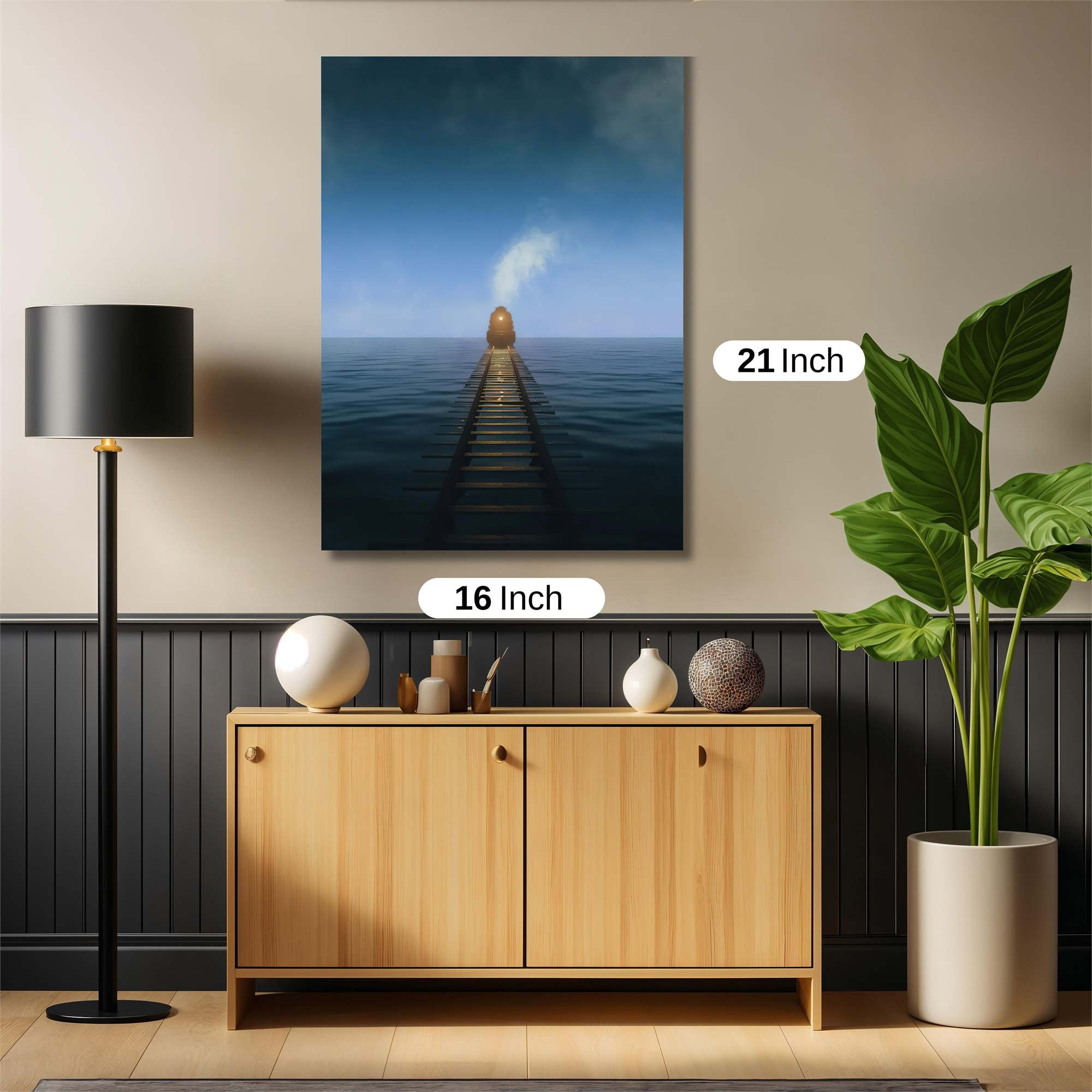 Train Solitude Safe Wall Magnetic / M