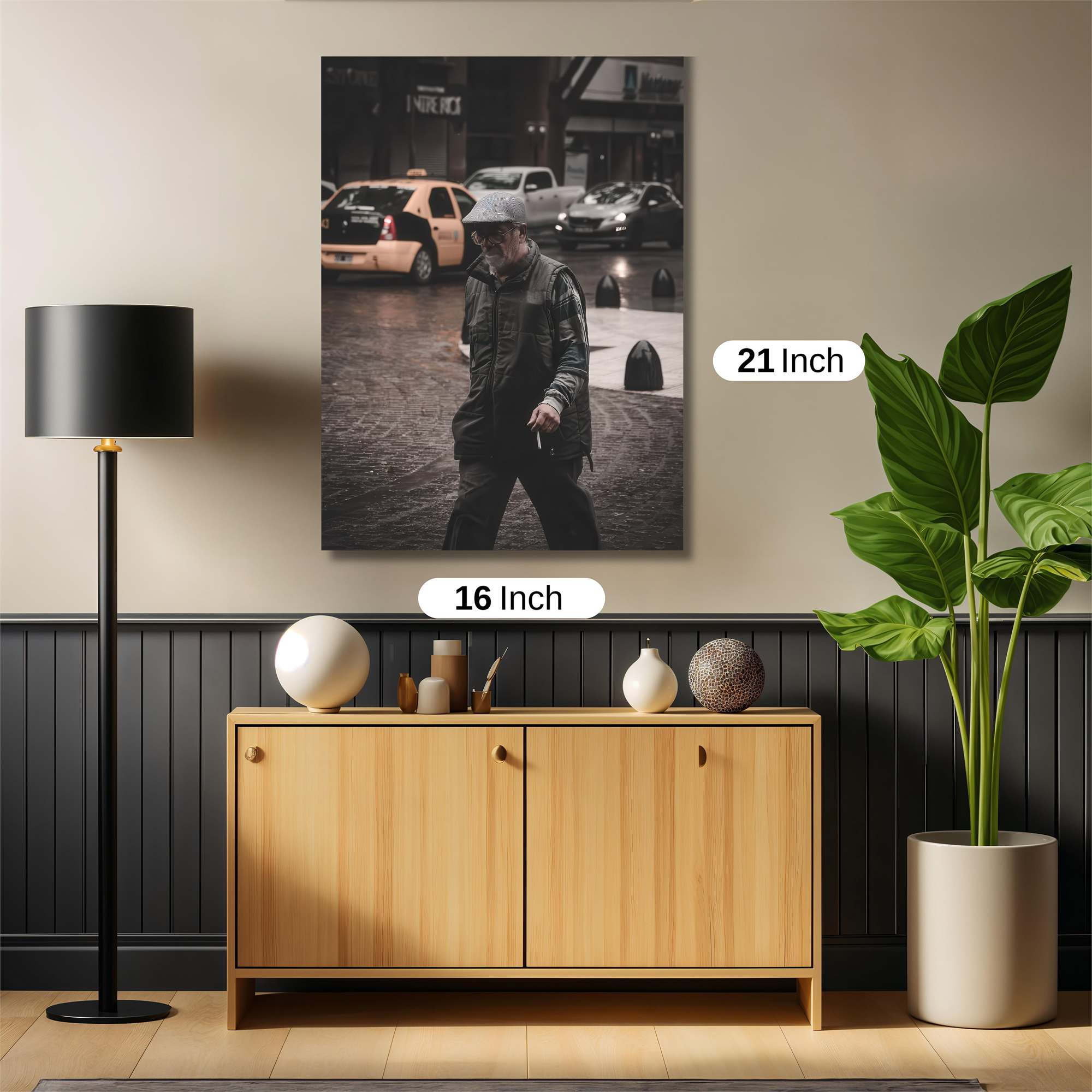 Urban Solitude Safe Wall Magnetic / M