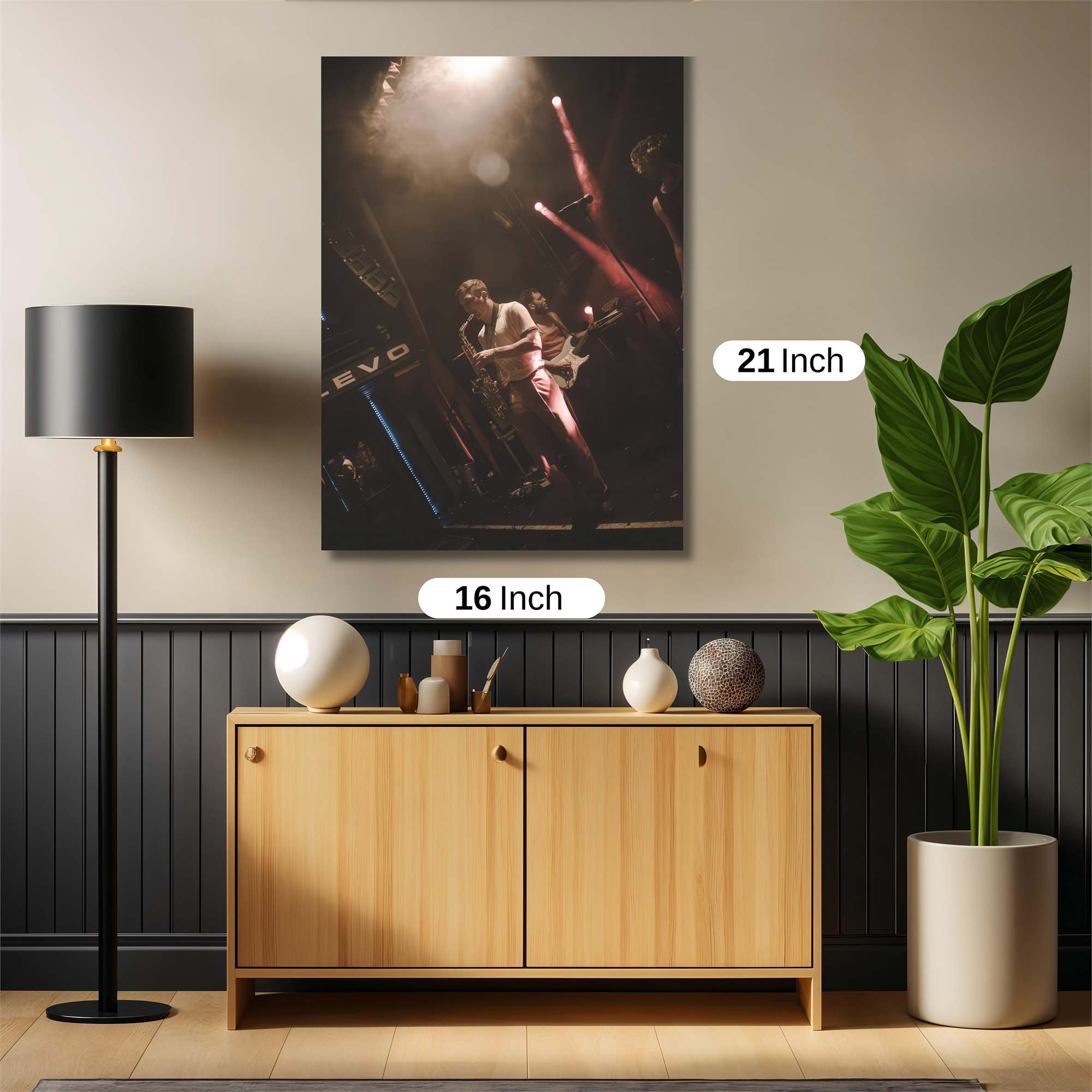 Saxophone Serenity Safe Wall Magnetic / M