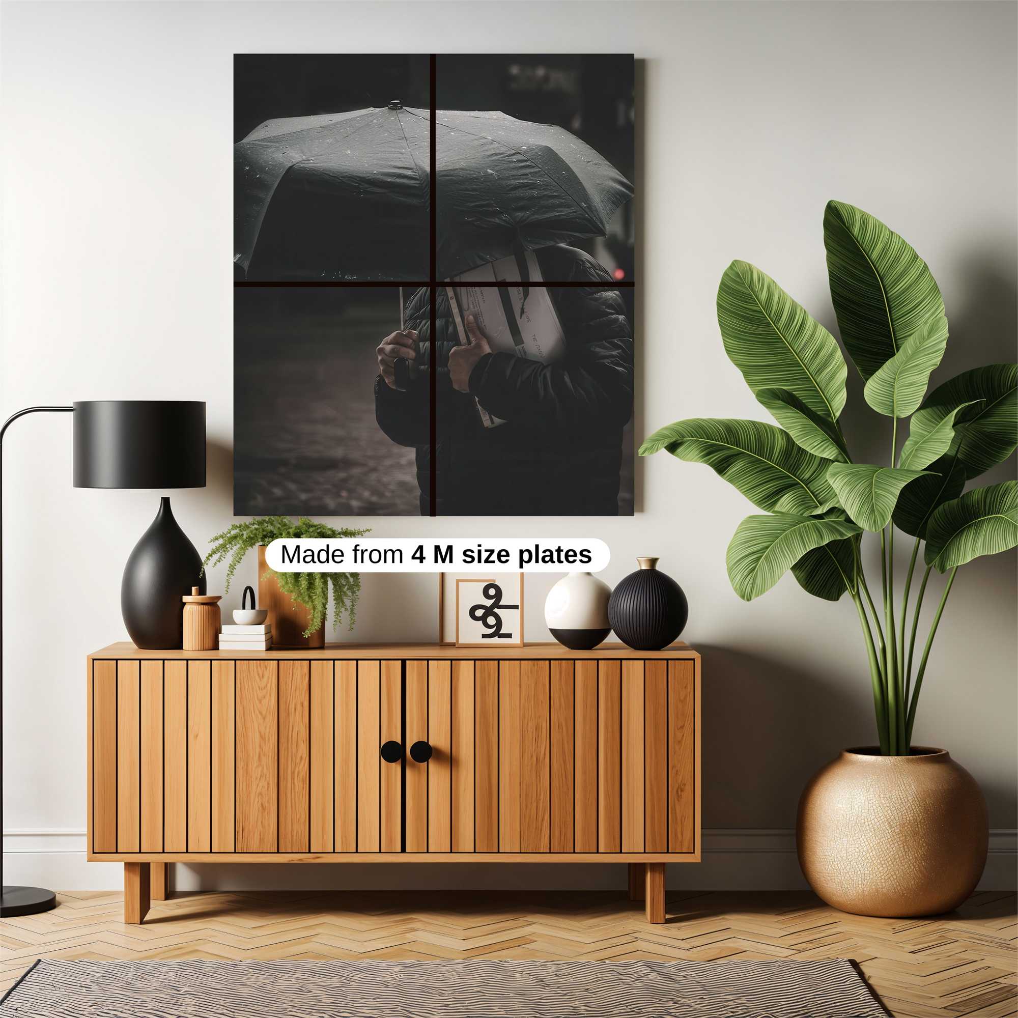 Rainy Solitude Safe Wall Magnetic / M