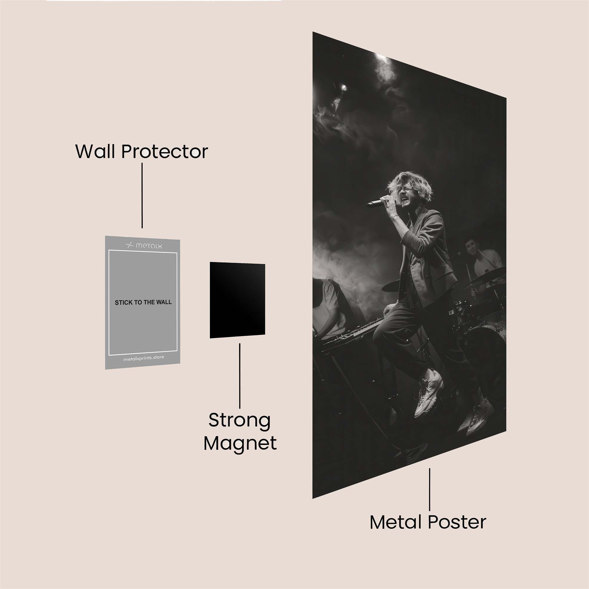 Singer's Rapture Safe Wall Magnetic / M