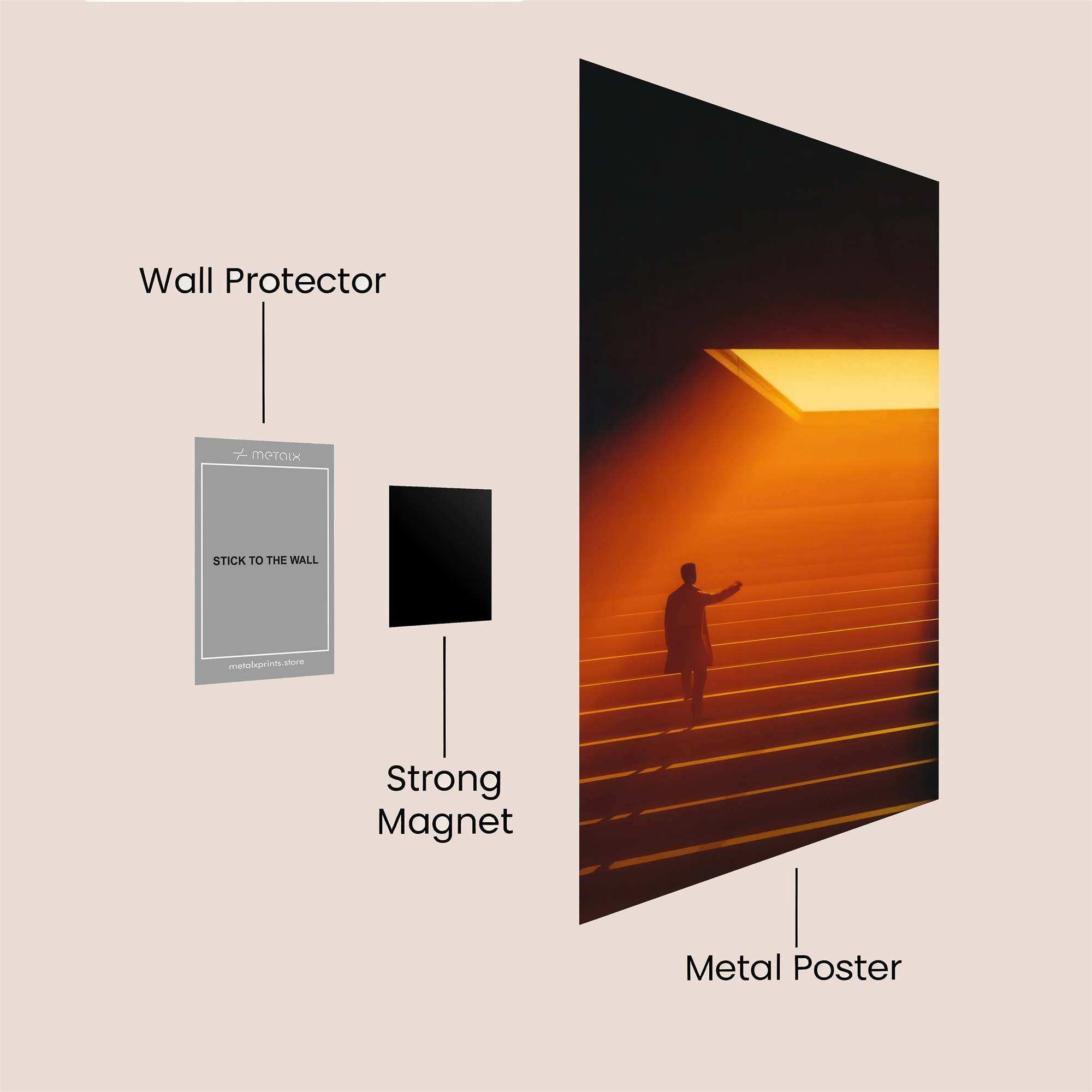 Ascent Radiant Safe Wall Magnetic / M