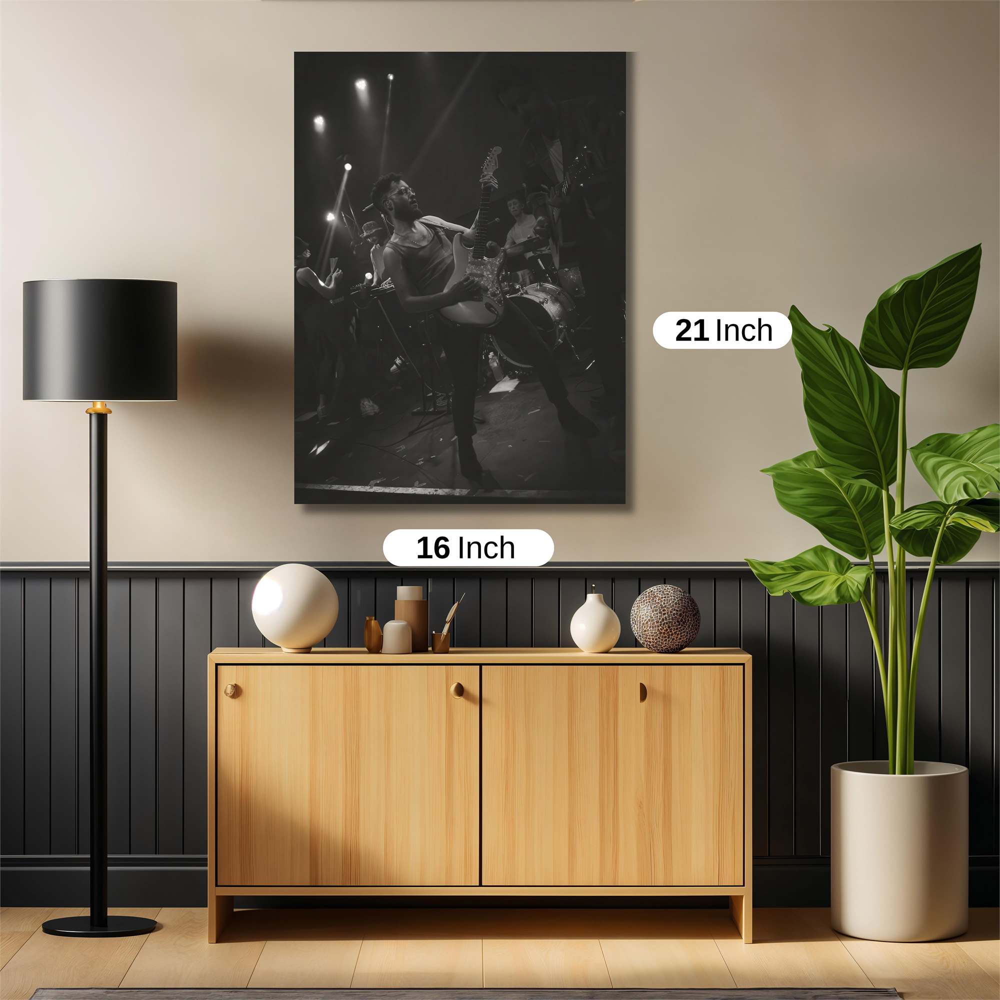 Guitar Frenzy Safe Wall Magnetic / M