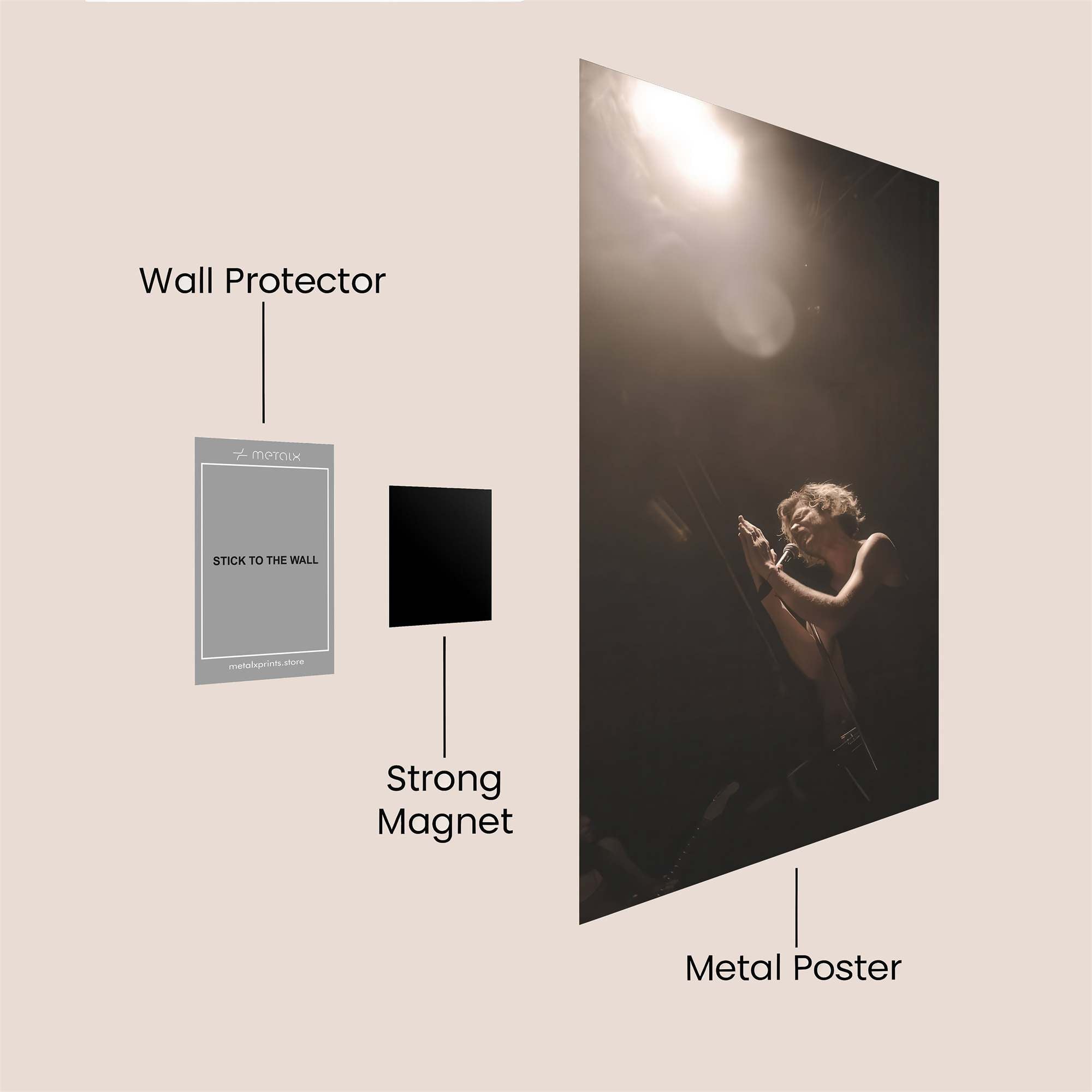 Performer Radiance Safe Wall Magnetic / M