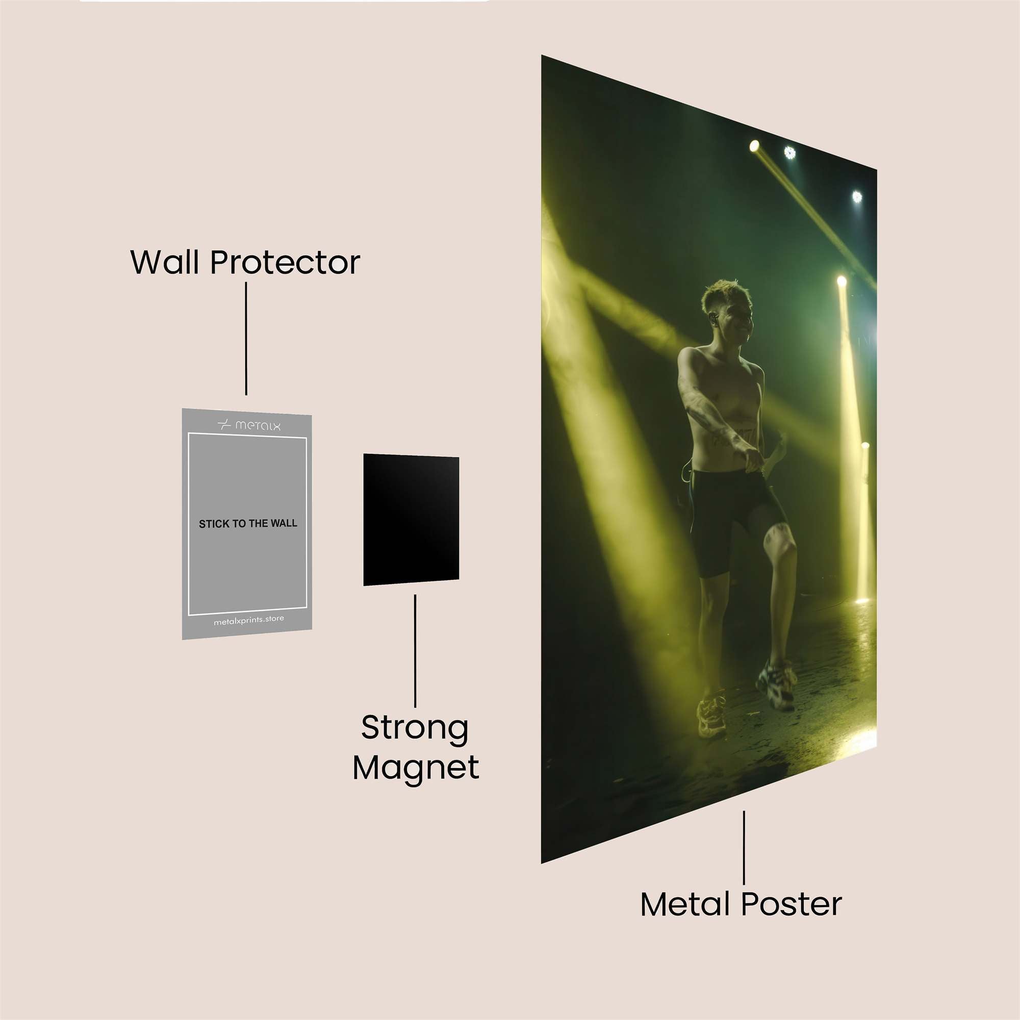 Stage Energy Safe Wall Magnetic / M