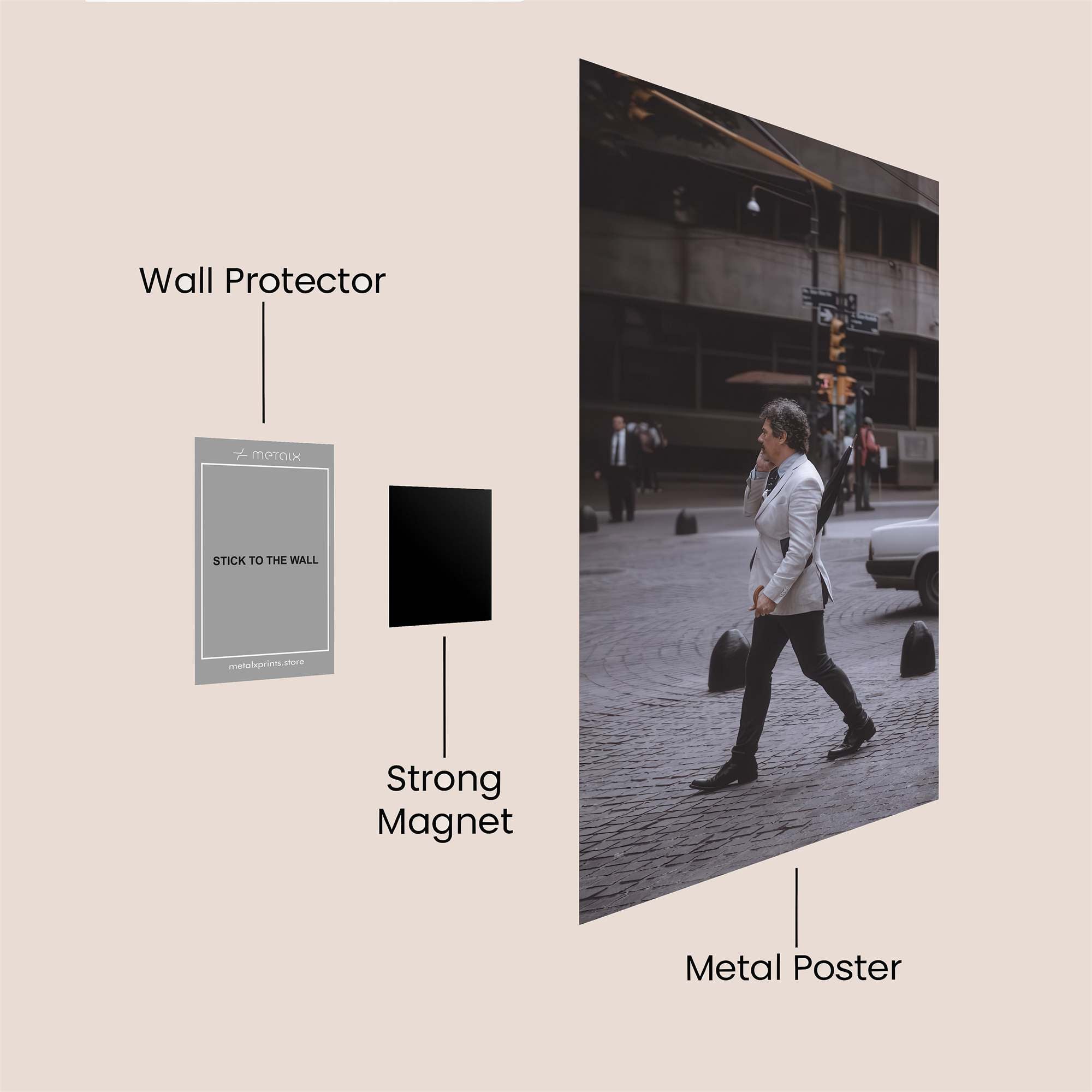 Urban Swagger Safe Wall Magnetic / M