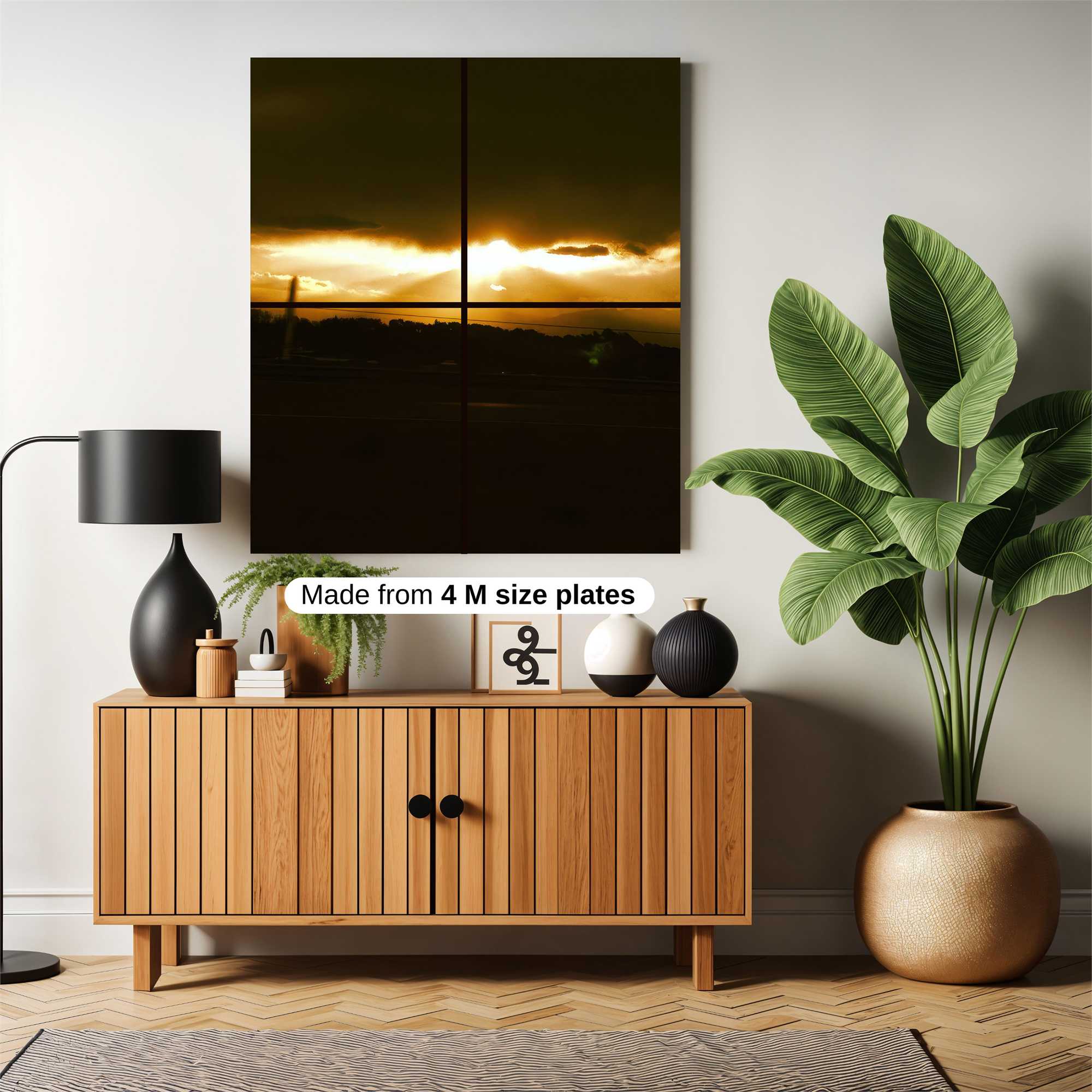 Sunset Blaze Safe Wall Magnetic / M