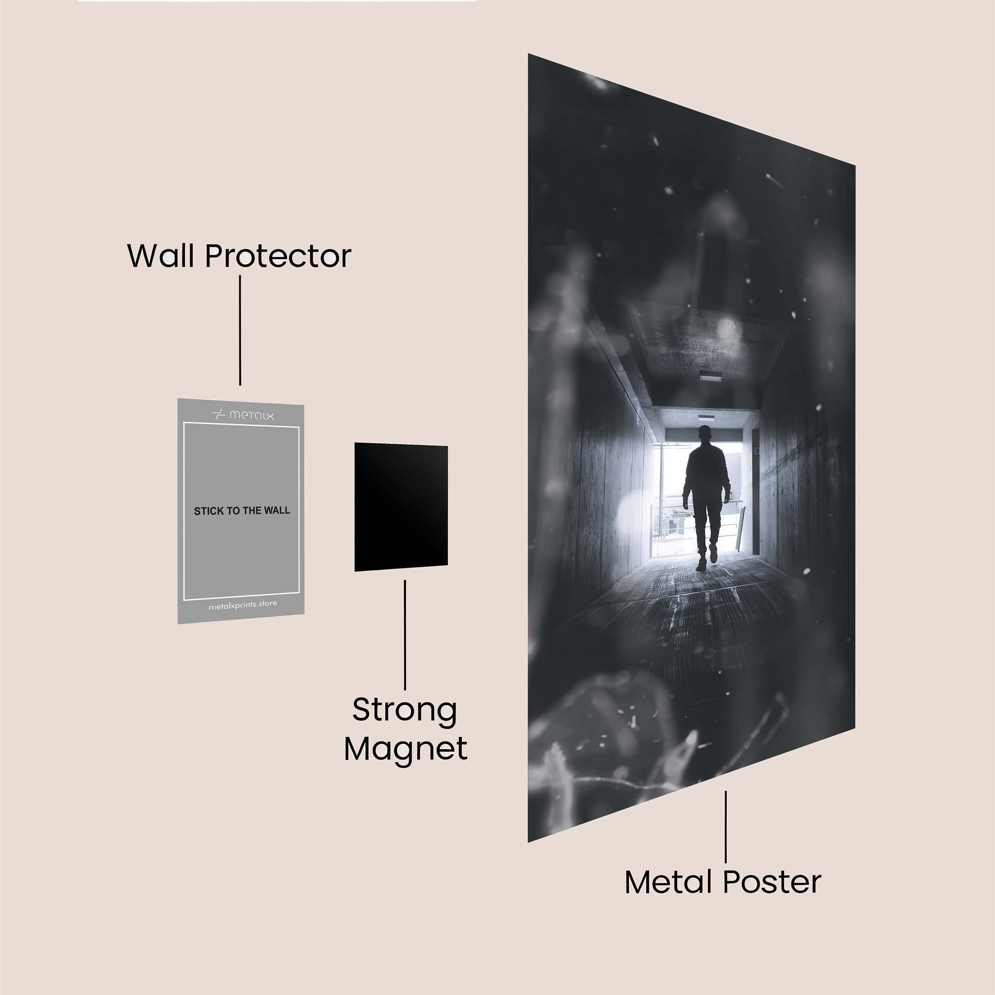 Exit Enigma Safe Wall Magnetic / M