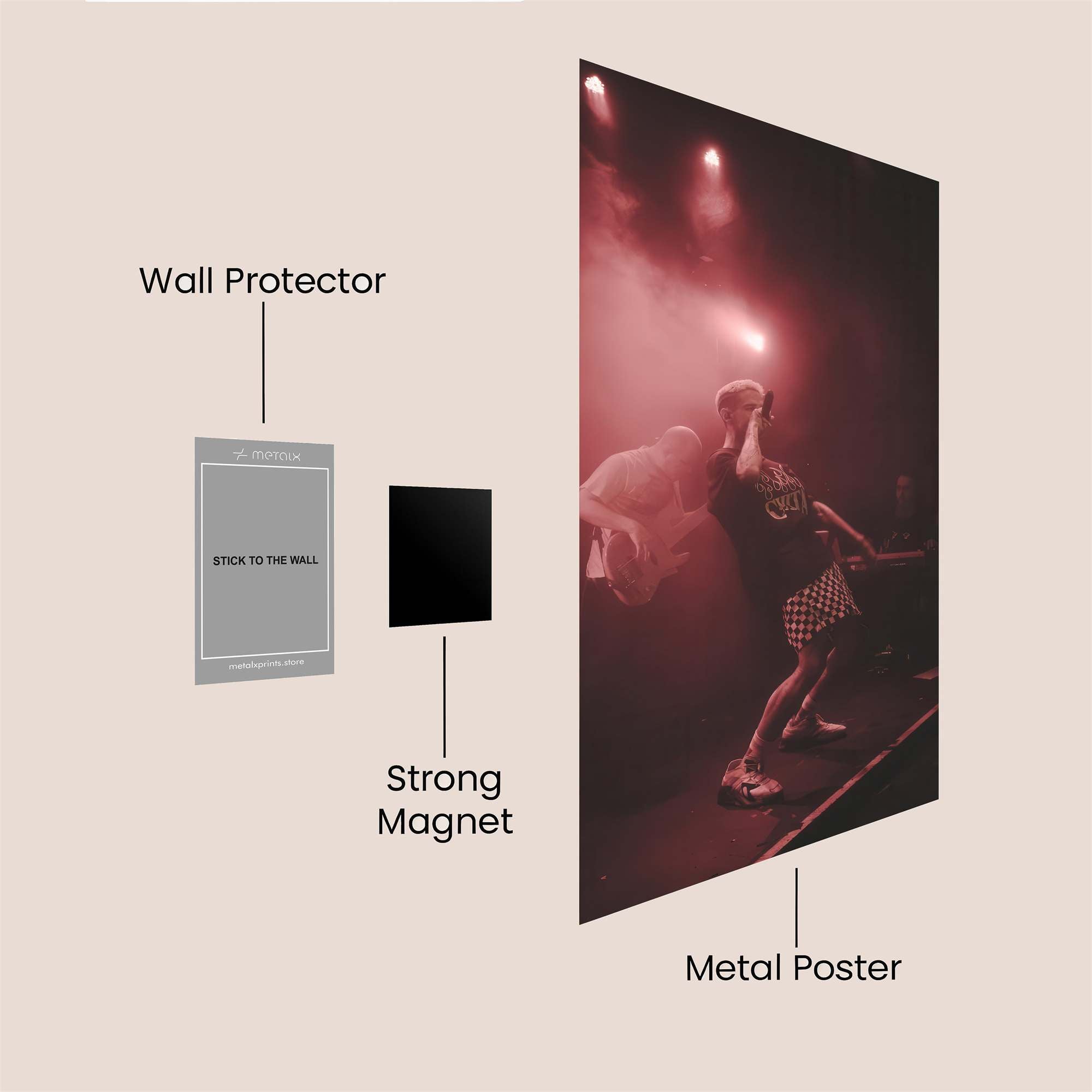 Concert Euphoria Safe Wall Magnetic / M