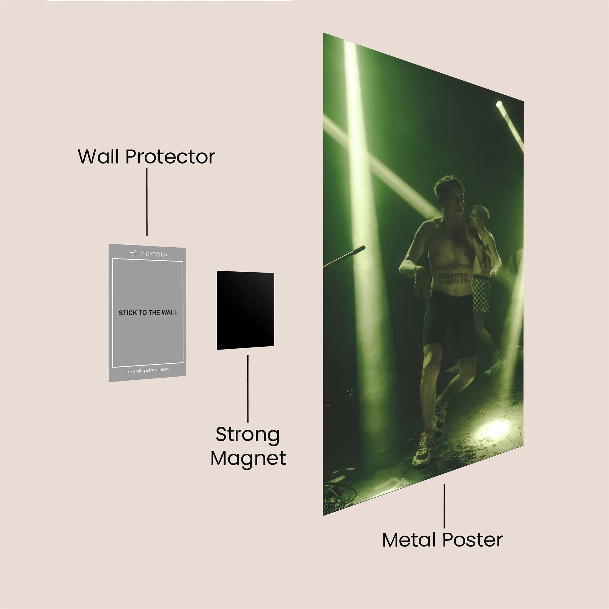 Concert Chaos Safe Wall Magnetic / M
