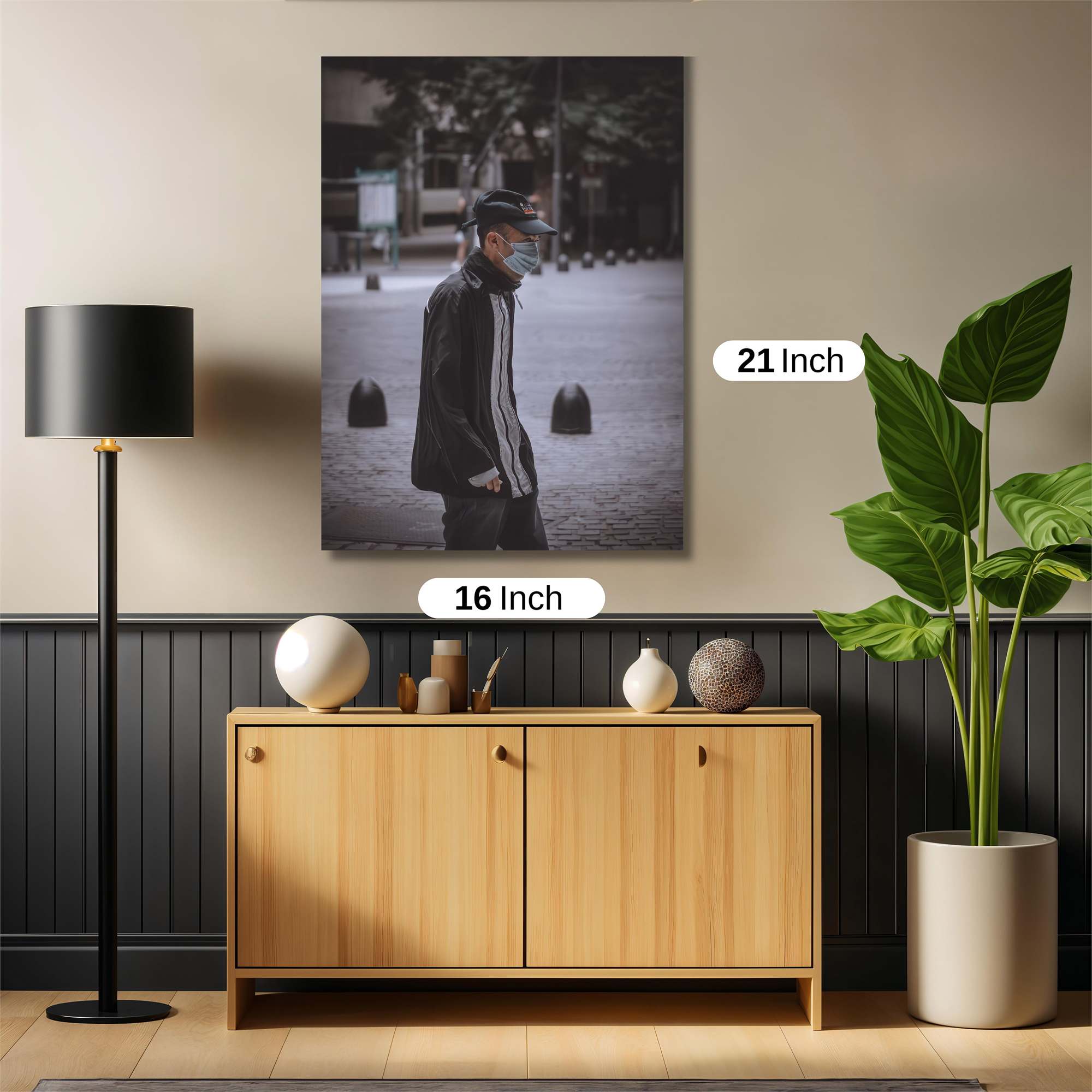 Urban Solitude Safe Wall Magnetic / M
