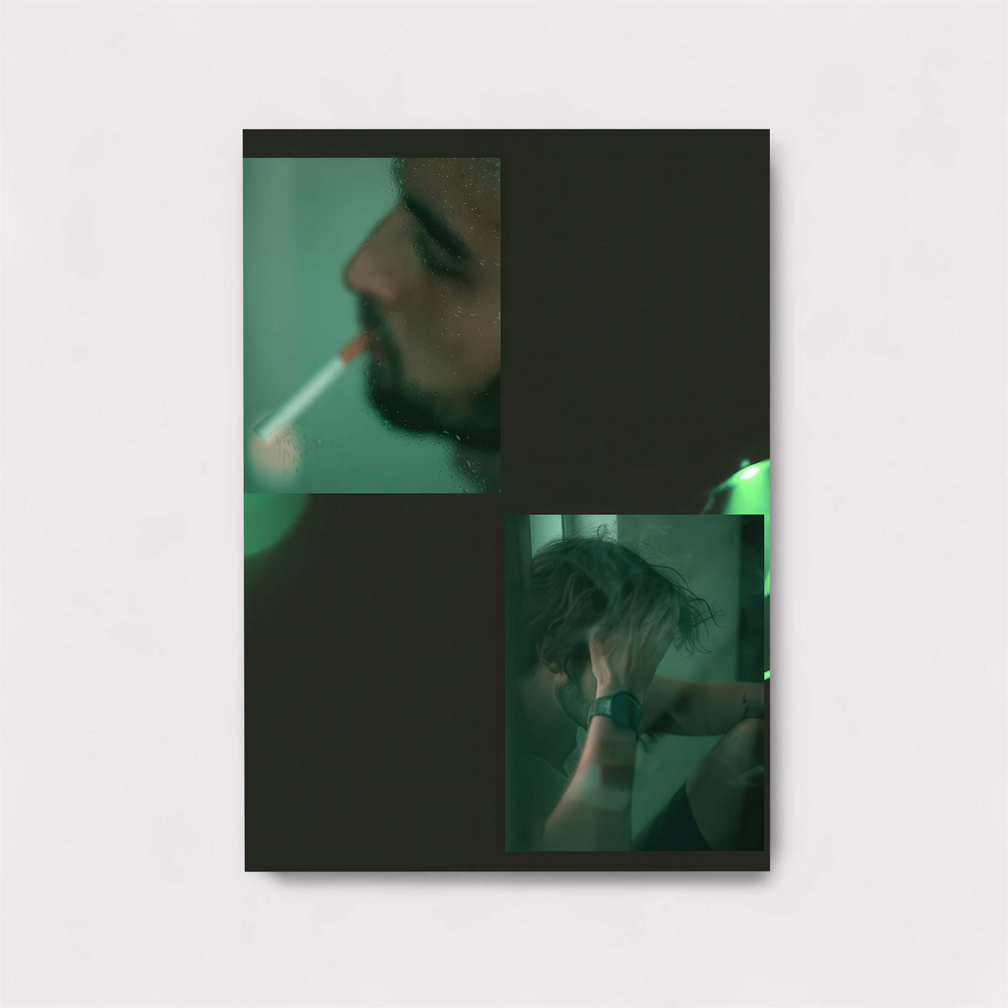 Smoking Melancholy Safe Wall Magnetic / M