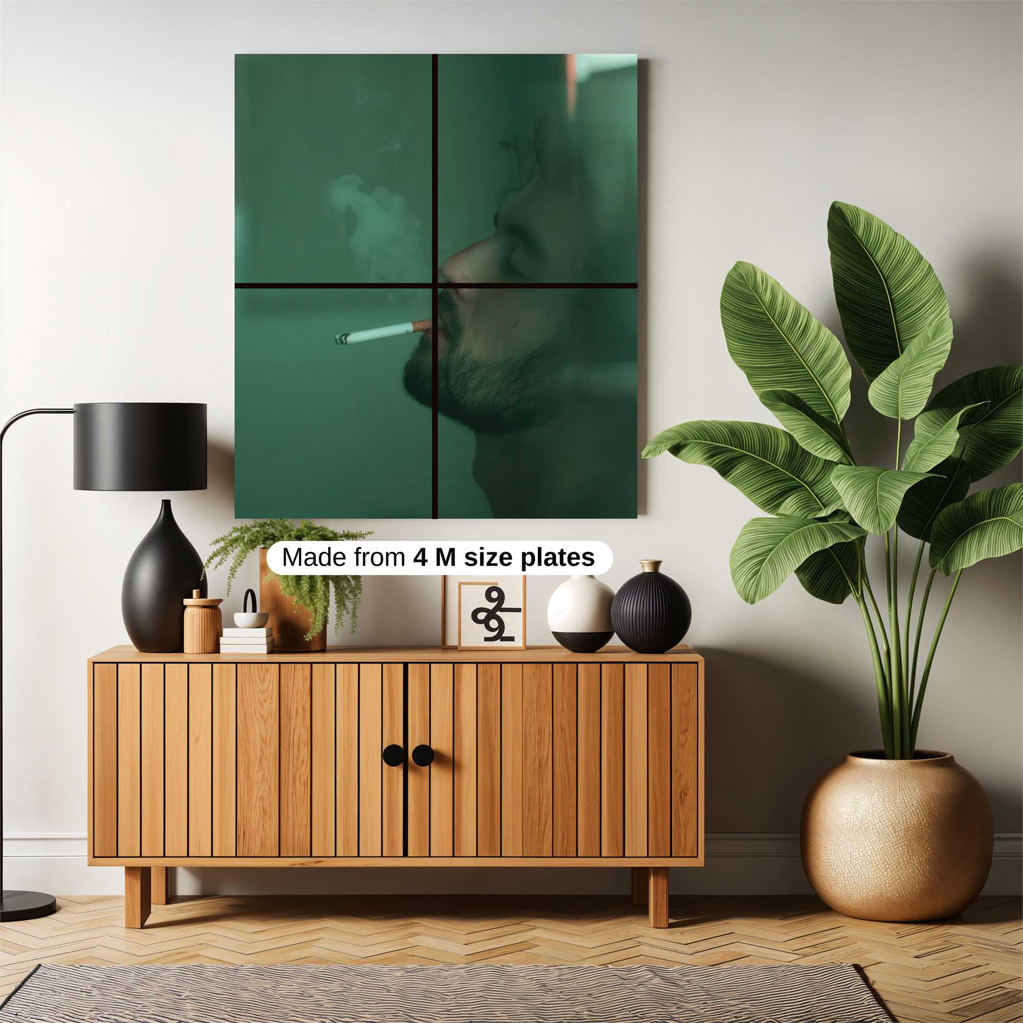 Smoke Serenity Safe Wall Magnetic / M