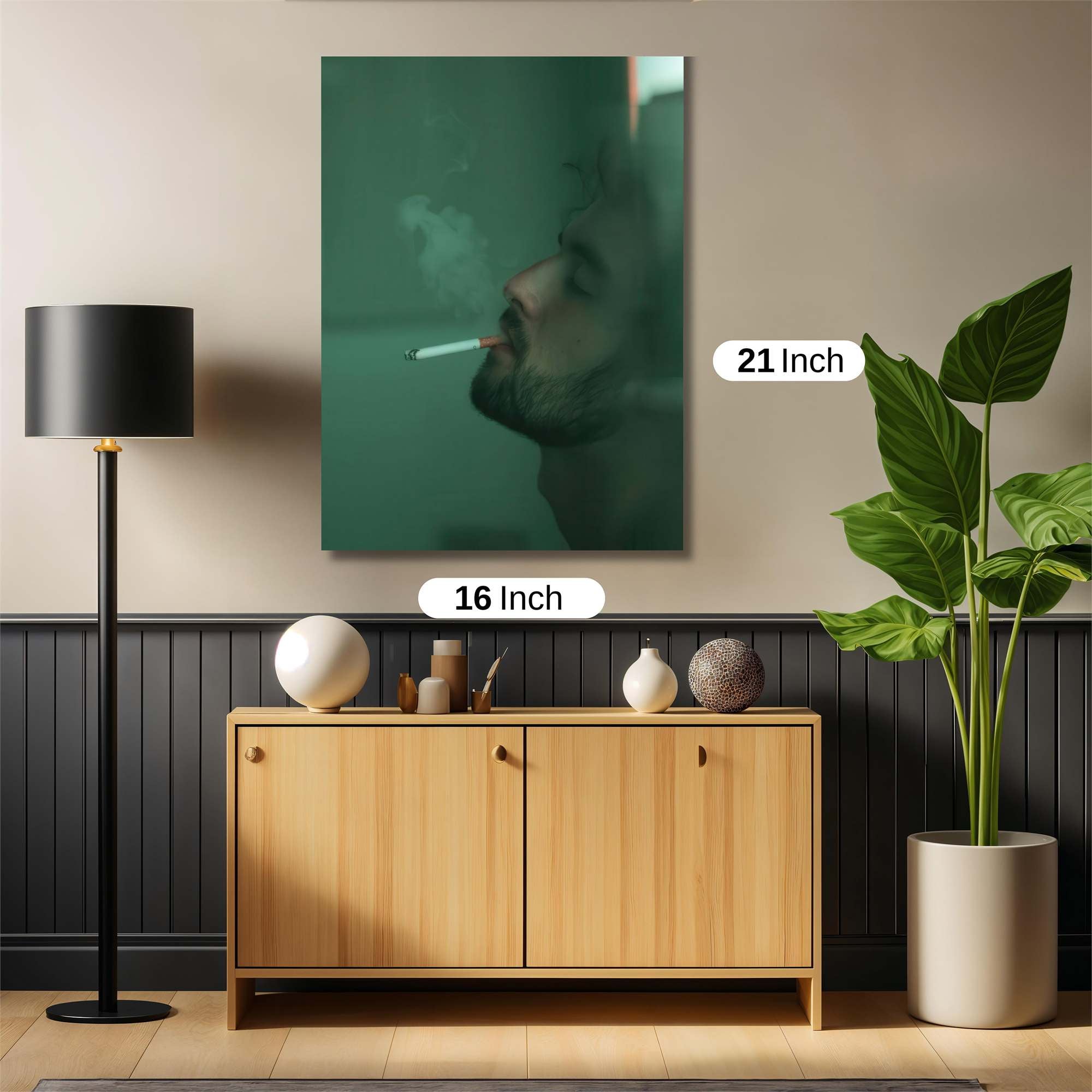 Smoke Serenity Safe Wall Magnetic / M