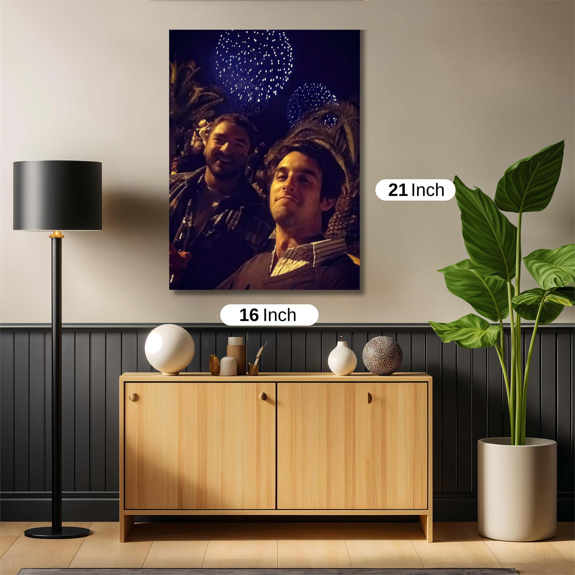 Fireworks Delight Safe Wall Magnetic / M