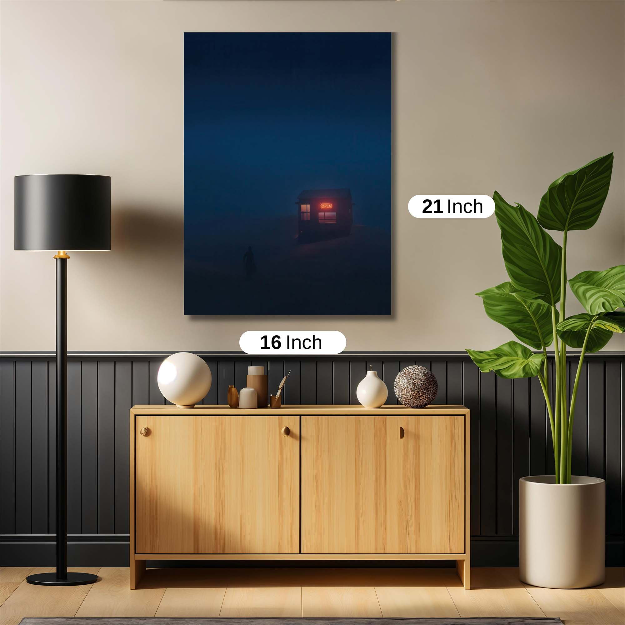 Cabin Glow Safe Wall Magnetic / M